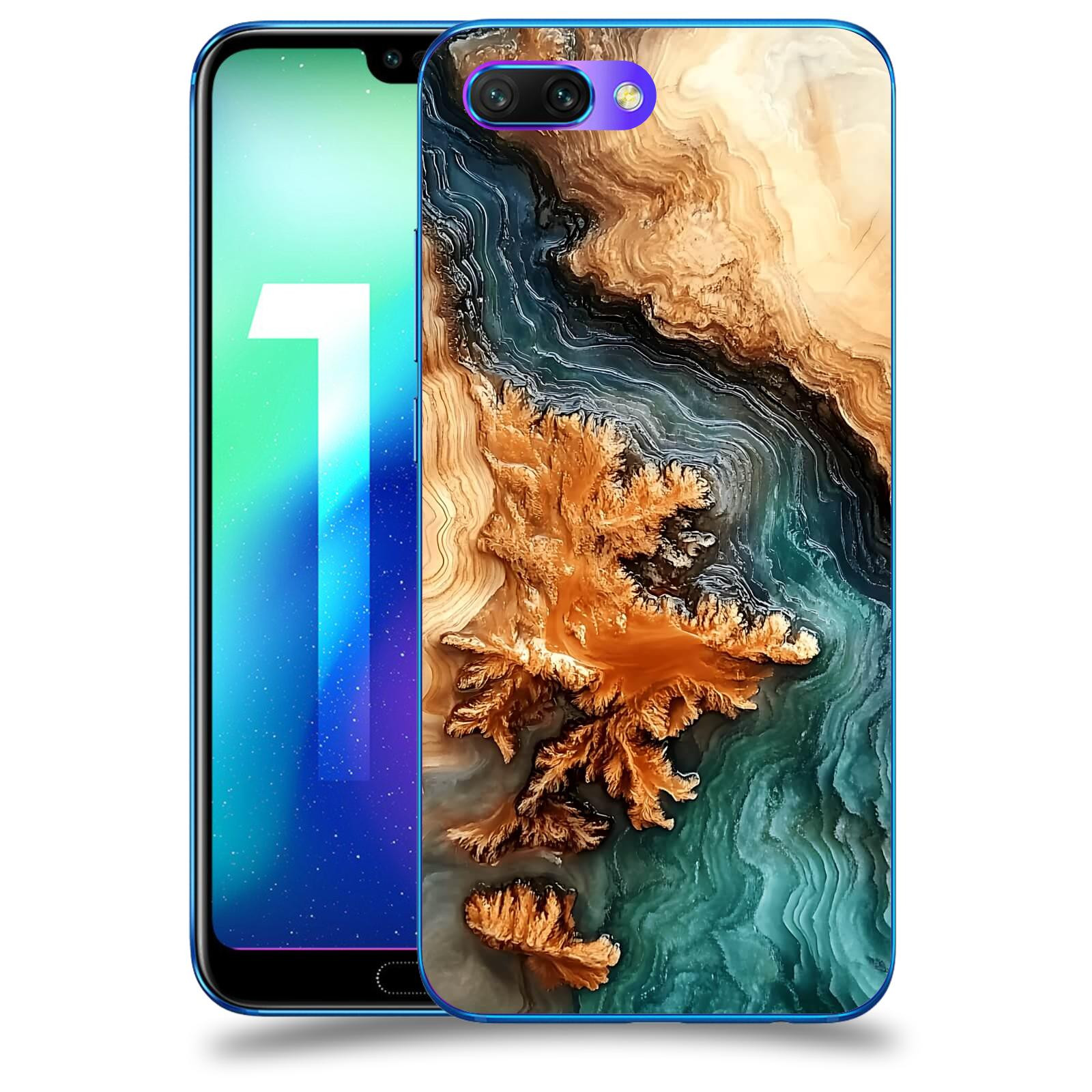 ACOVER Kryt na mobil Honor 10 - Minerální tok