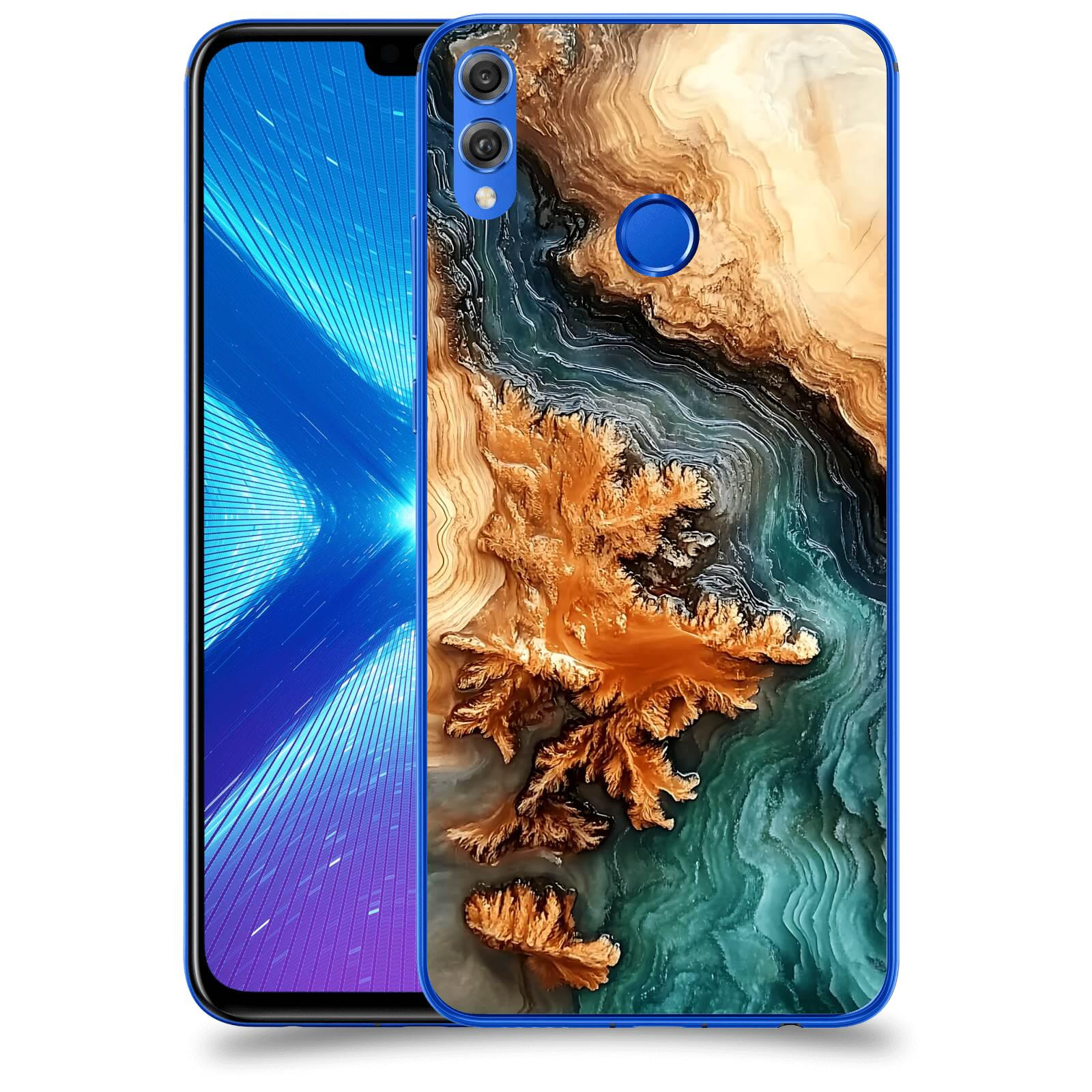 ACOVER Kryt na mobil Honor 8X - Minerální tok