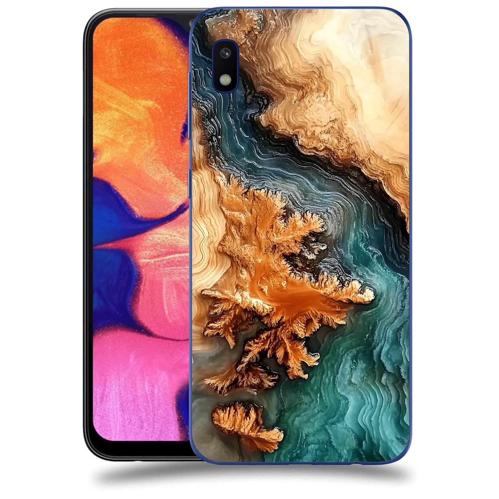 ACOVER Kryt na mobil Samsung Galaxy A10 A105F - Minerální tok