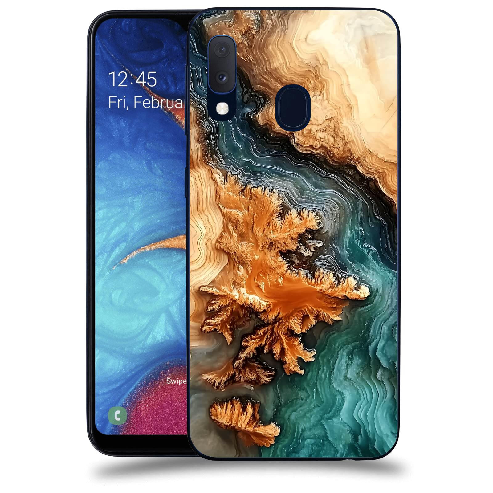 ACOVER Kryt na mobil Samsung Galaxy A20e A202F - Minerální tok