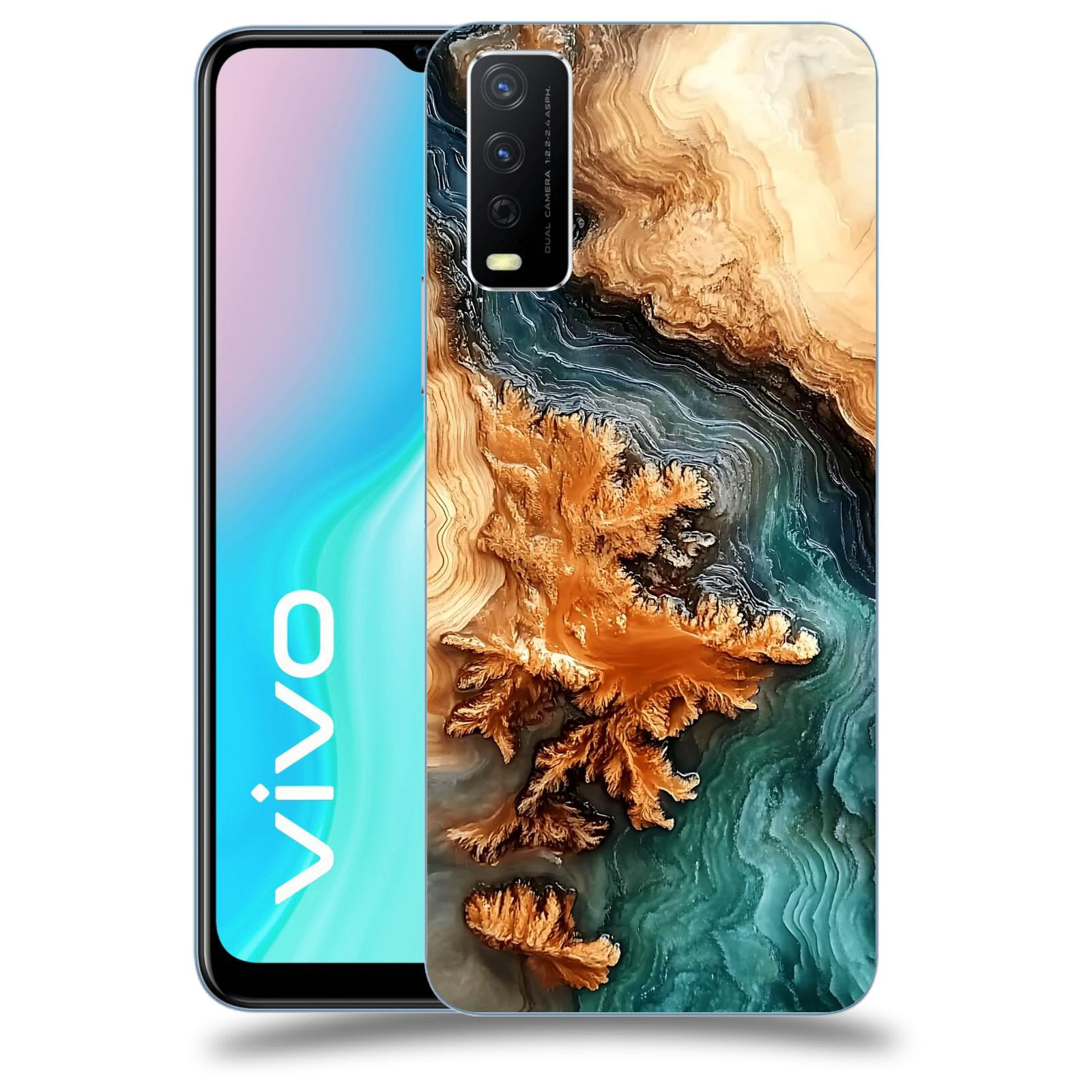 ACOVER Kryt na mobil Vivo Y11s - Minerální tok