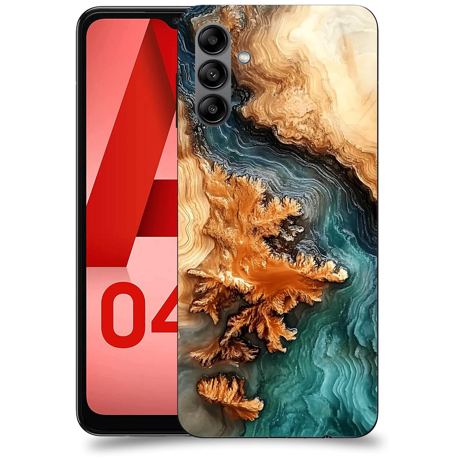 ACOVER Kryt na mobil Samsung Galaxy A04s - Minerální tok
