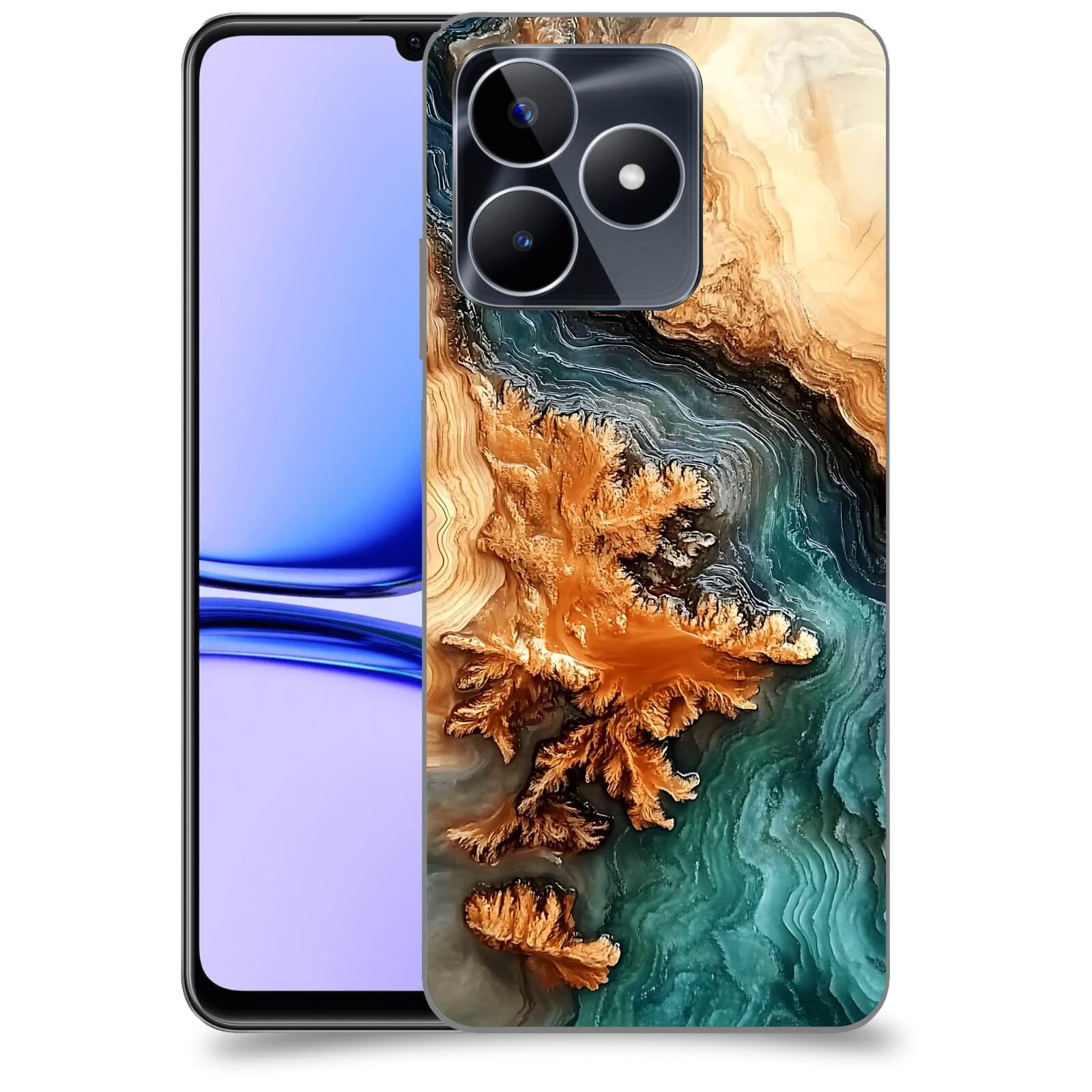 ACOVER Kryt na mobil Realme C53 - Minerální tok