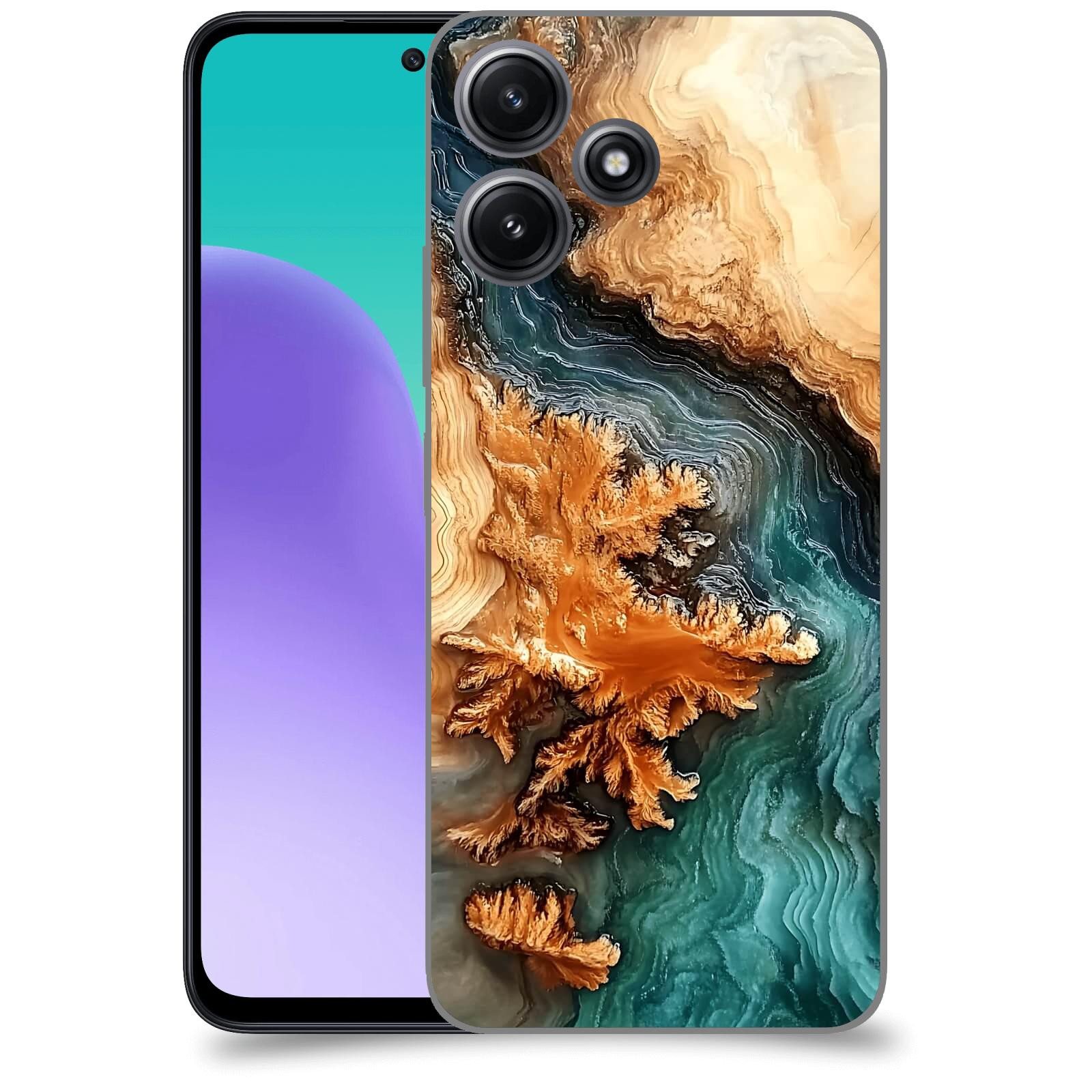 ACOVER Kryt na mobil Xiaomi Redmi 12 5G - Minerální tok