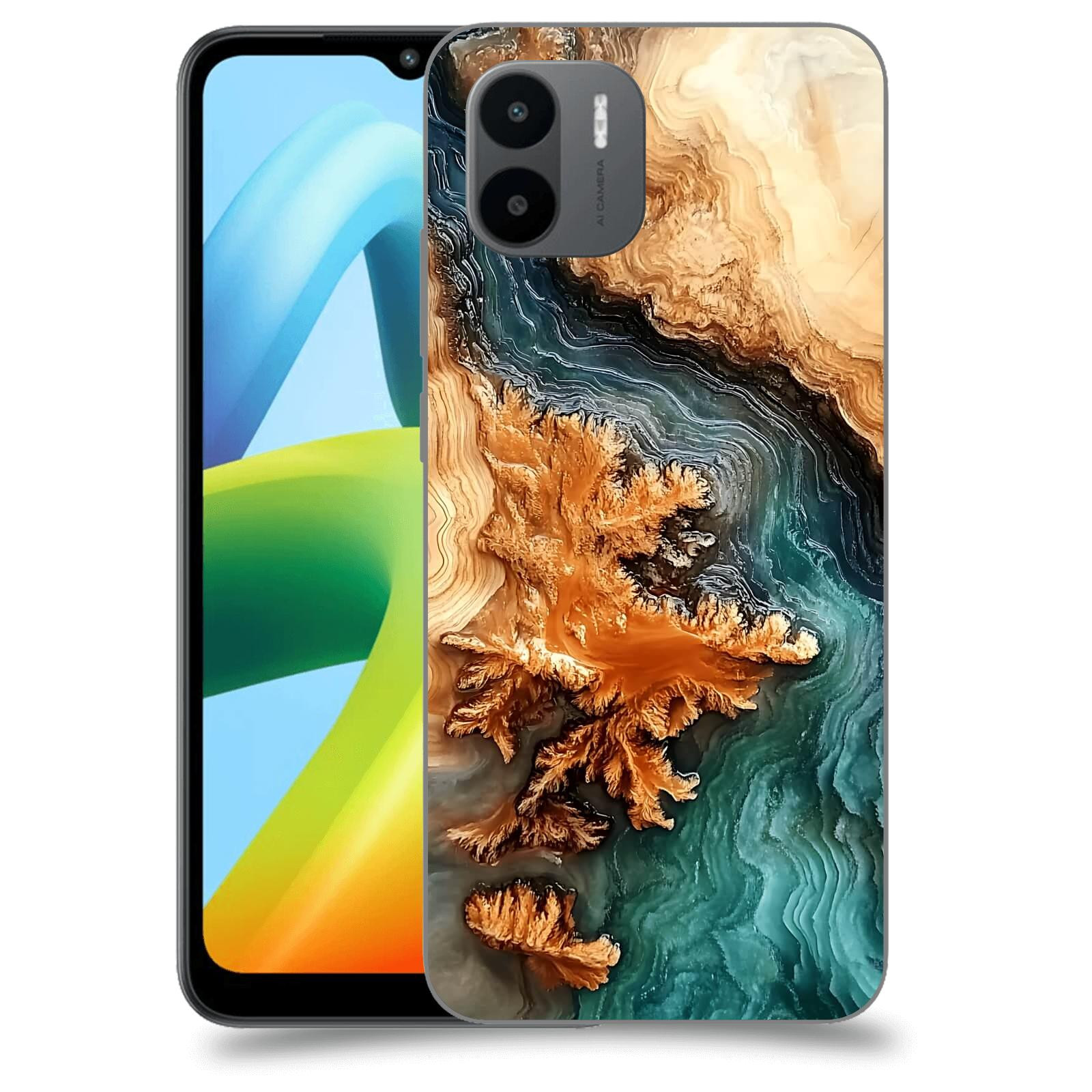 ACOVER Kryt na mobil Xiaomi Redmi A1+ - Minerální tok