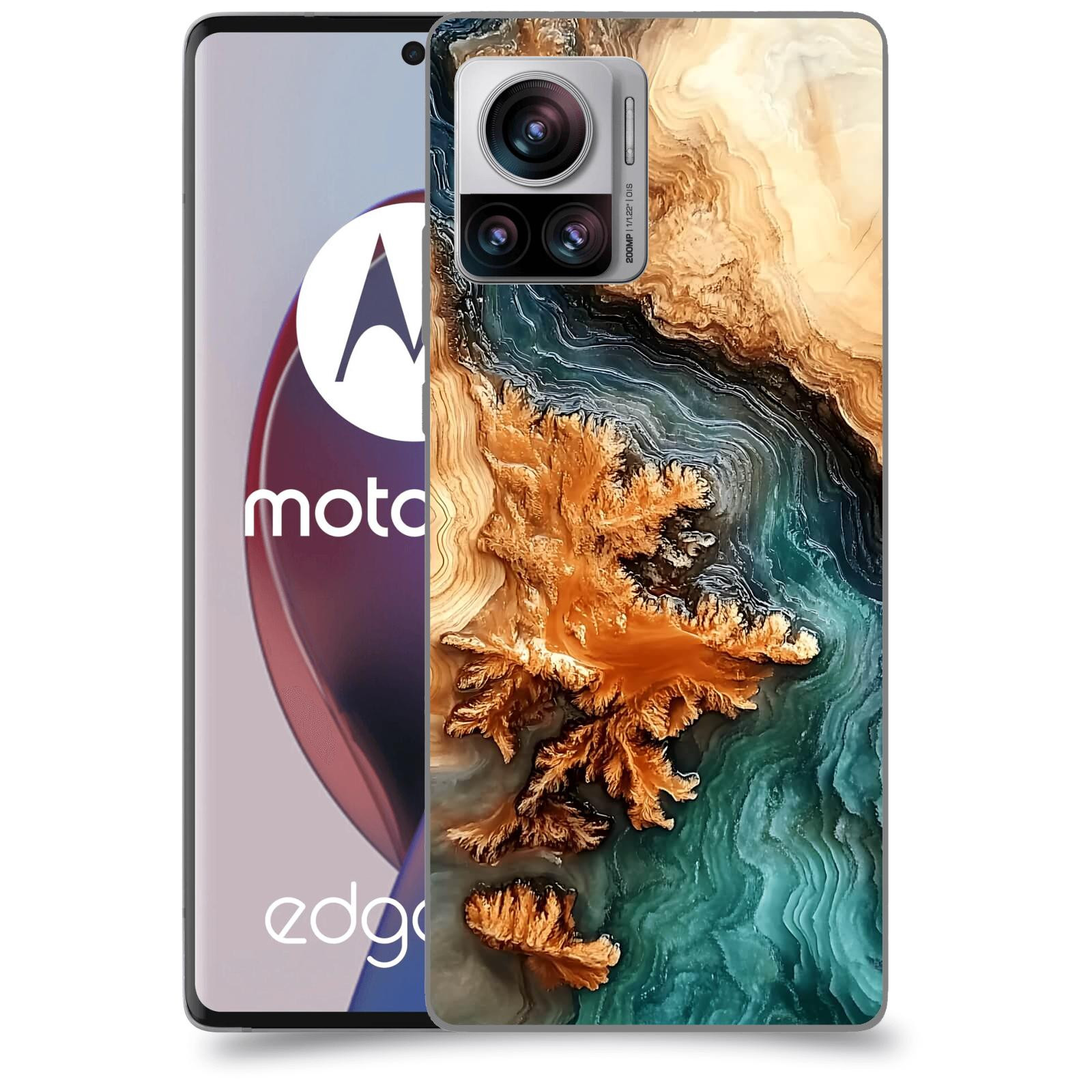 ACOVER Kryt na mobil Motorola Edge 30 Ultra - Minerální tok