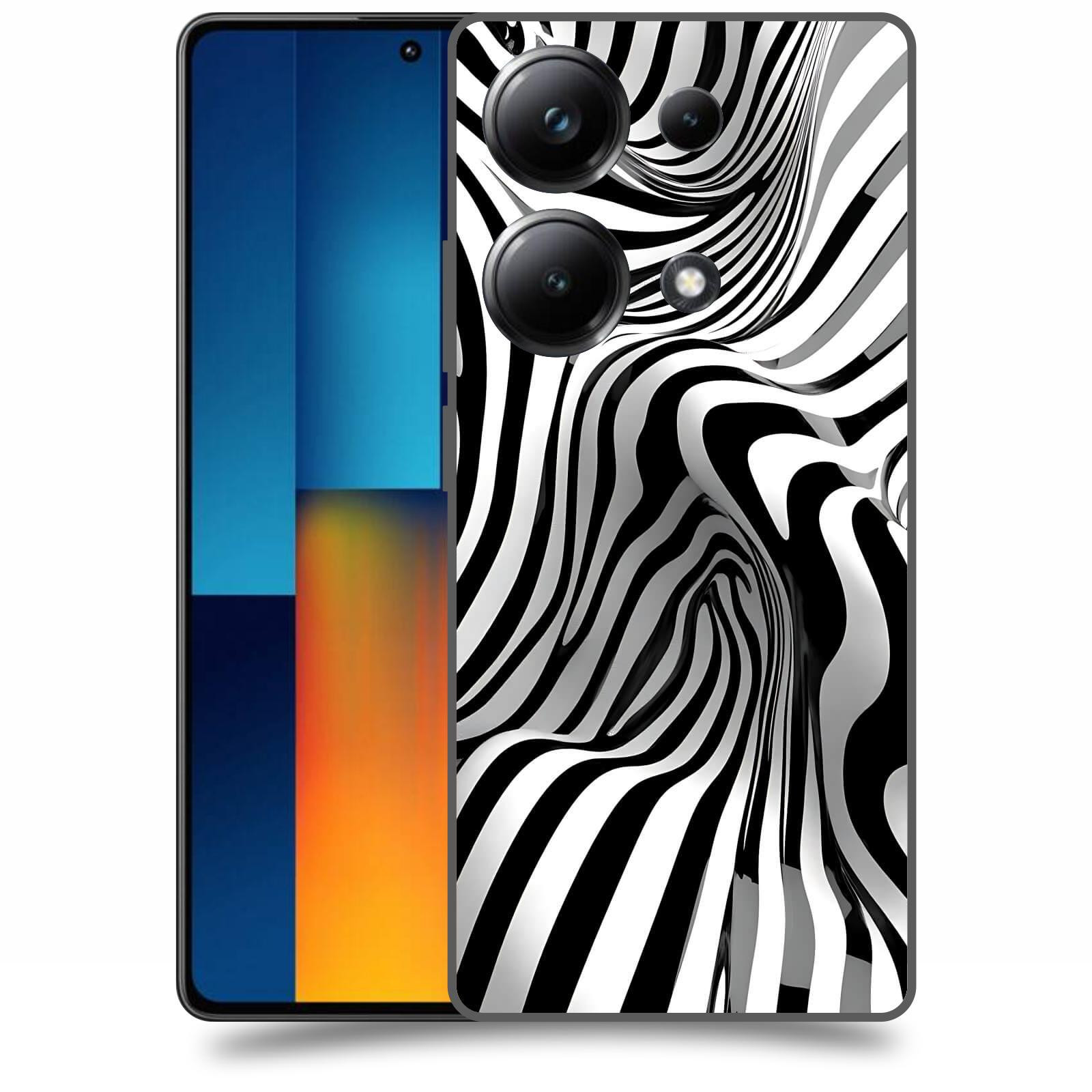 ACOVER Kryt na mobil Poco M6 - Deformace a Iluze
