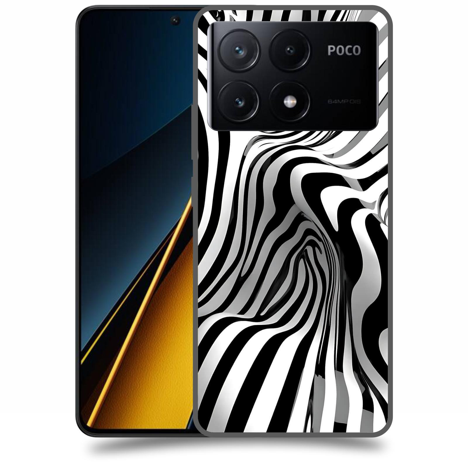 ACOVER Kryt na mobil Poco X6 Pro 5G - Deformace a Iluze