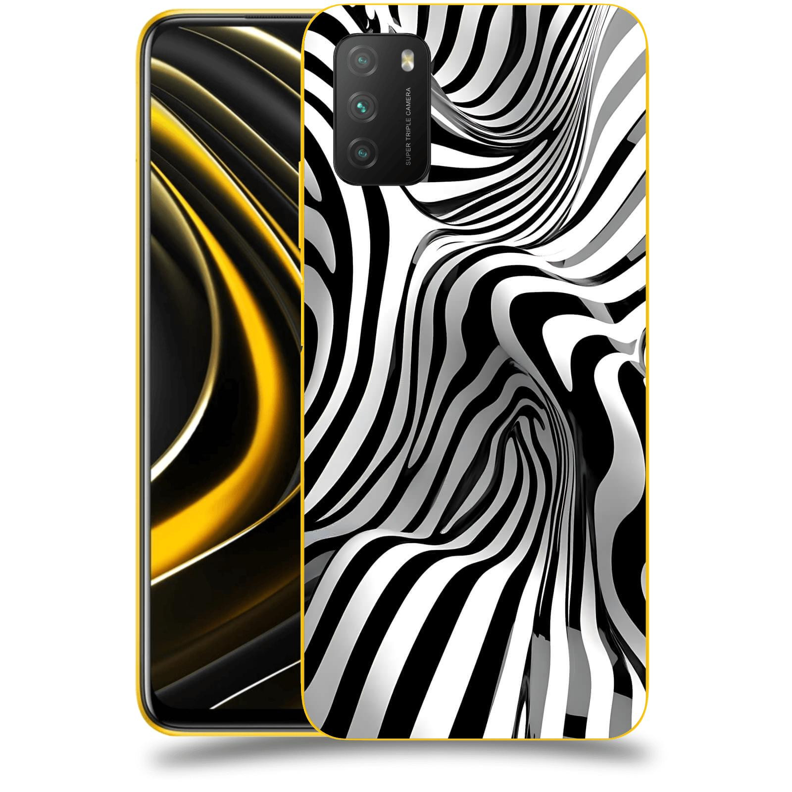 ACOVER Kryt na mobil Xiaomi Poco M3 - Deformace a Iluze