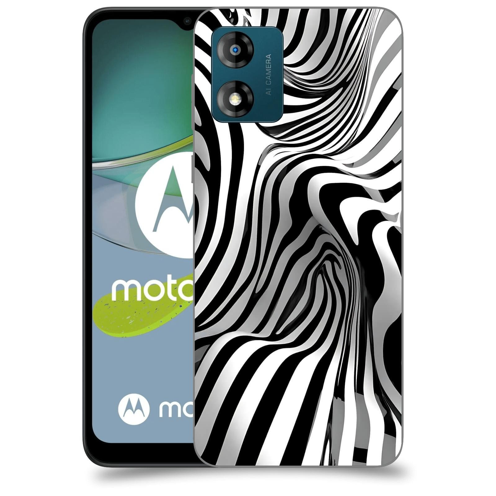ACOVER Kryt na mobil Motorola Moto E13 - Deformace a Iluze