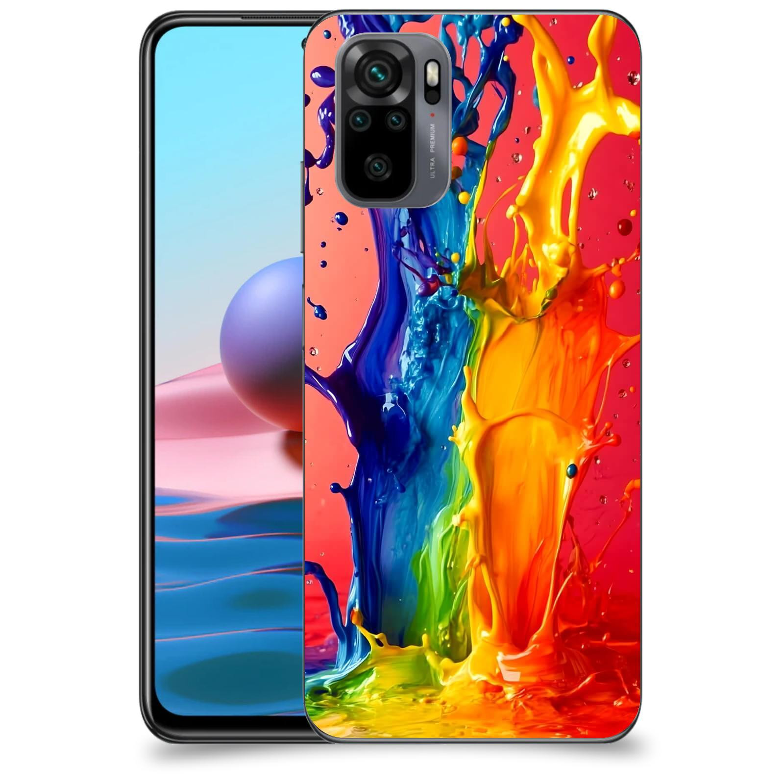 ACOVER Kryt na mobil Xiaomi Redmi Note 10 - Energie a Srážka
