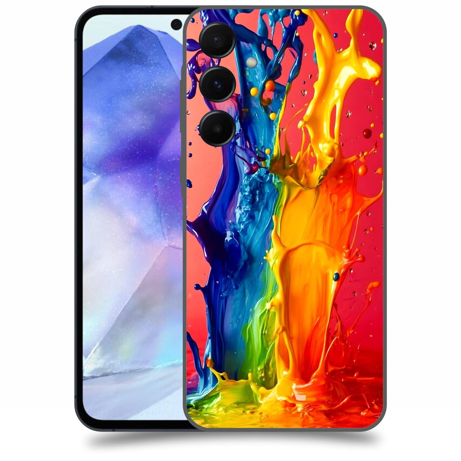 ACOVER Kryt na mobil Samsung Galaxy A55 5G - Energie a Srážka
