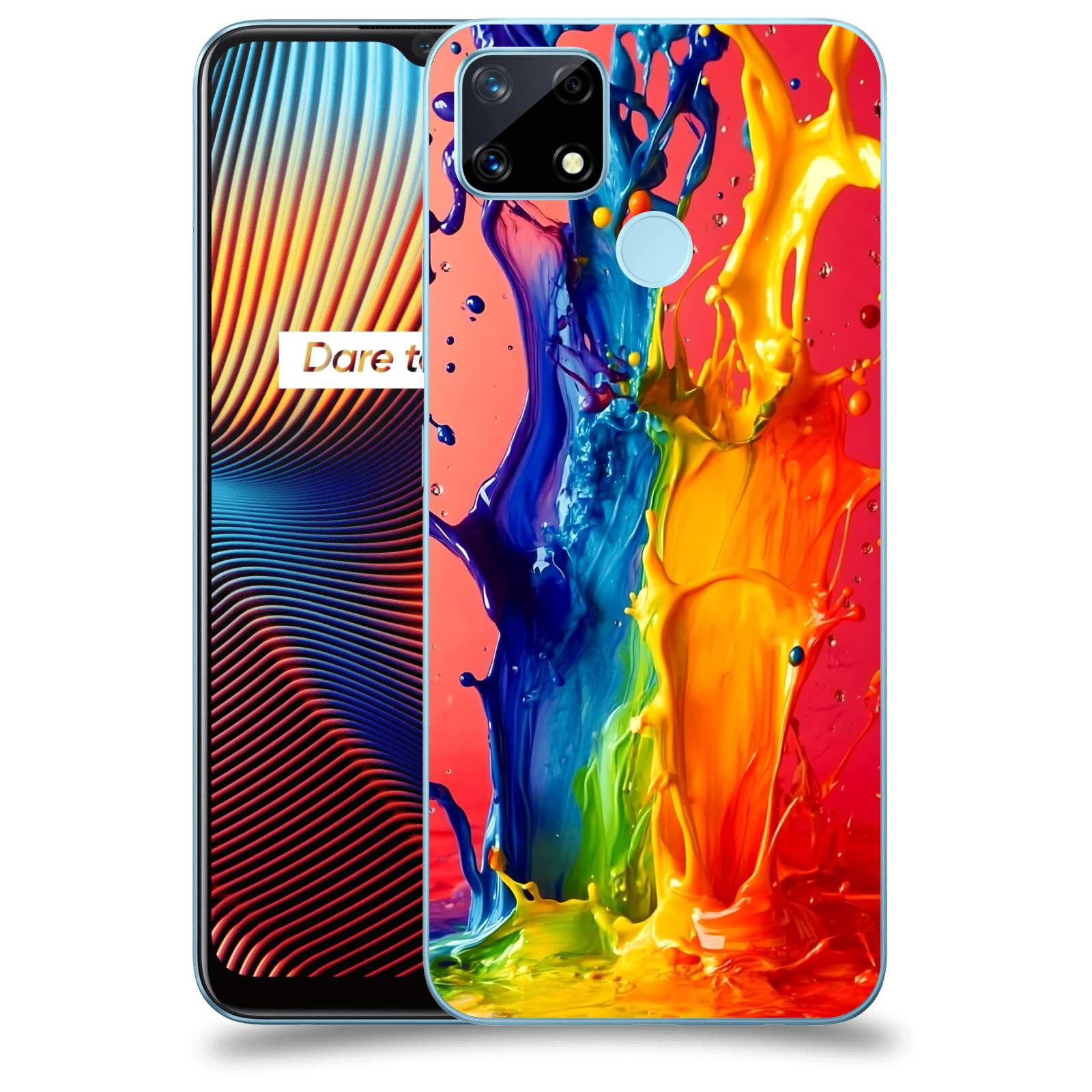 ACOVER Kryt na mobil Realme 7i - Energie a Srážka