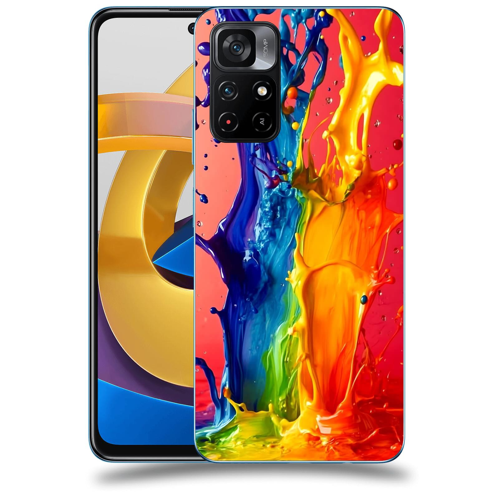 ACOVER Kryt na mobil Xiaomi Poco M4 Pro - Energie a Srážka