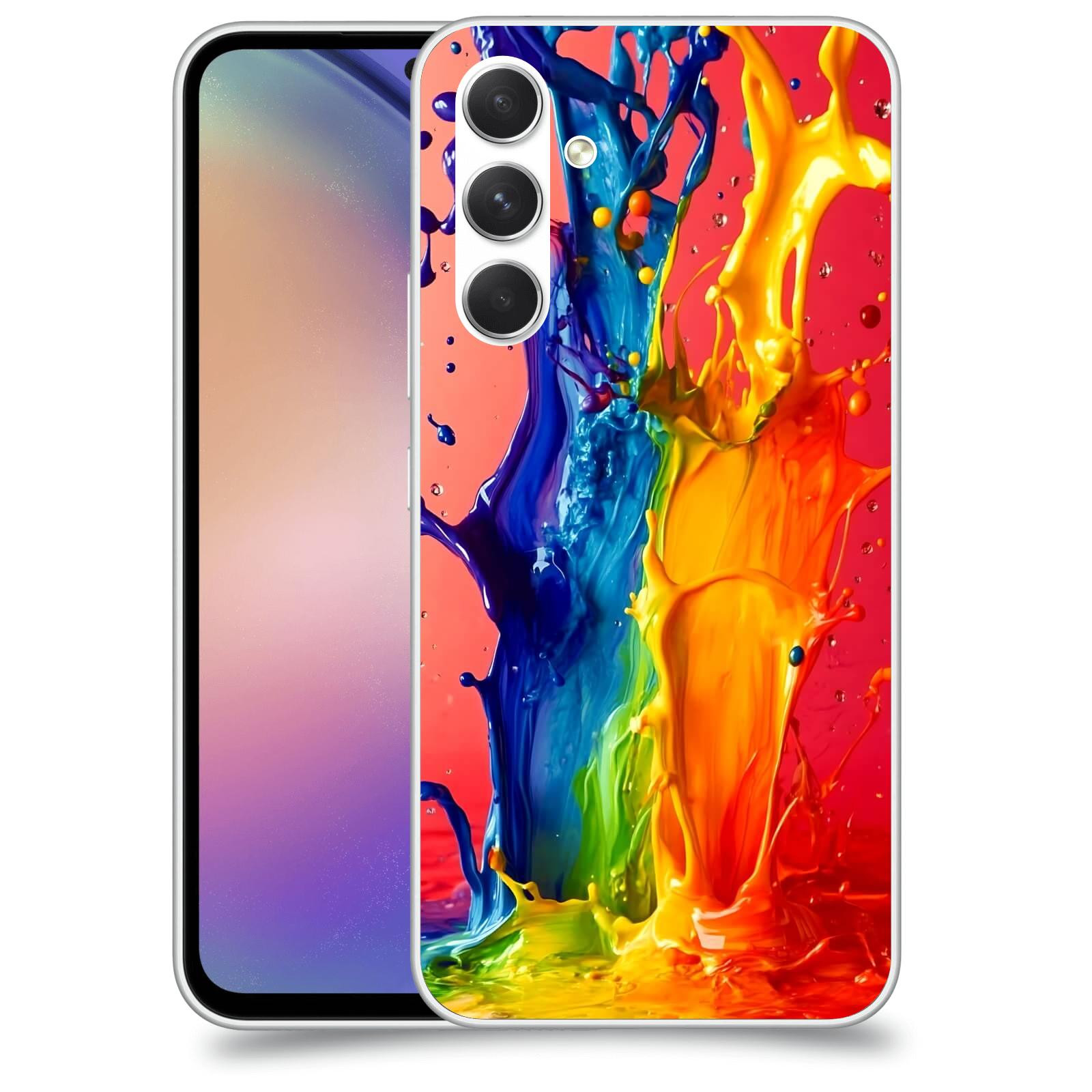 ACOVER Kryt na mobil Samsung Galaxy M54 5G - Energie a Srážka