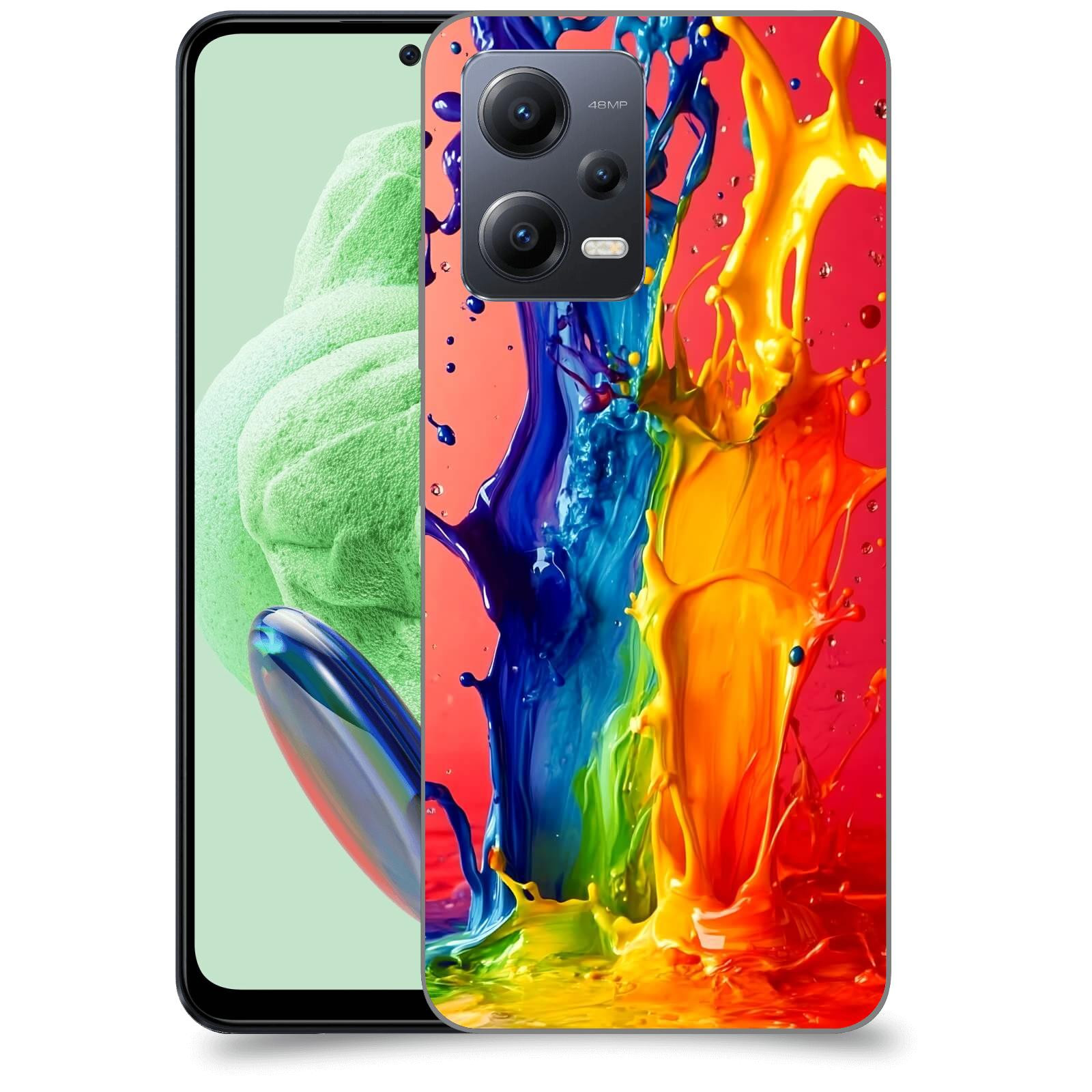 ACOVER Kryt na mobil Xiaomi Redmi Note 12 5G - Energie a Srážka