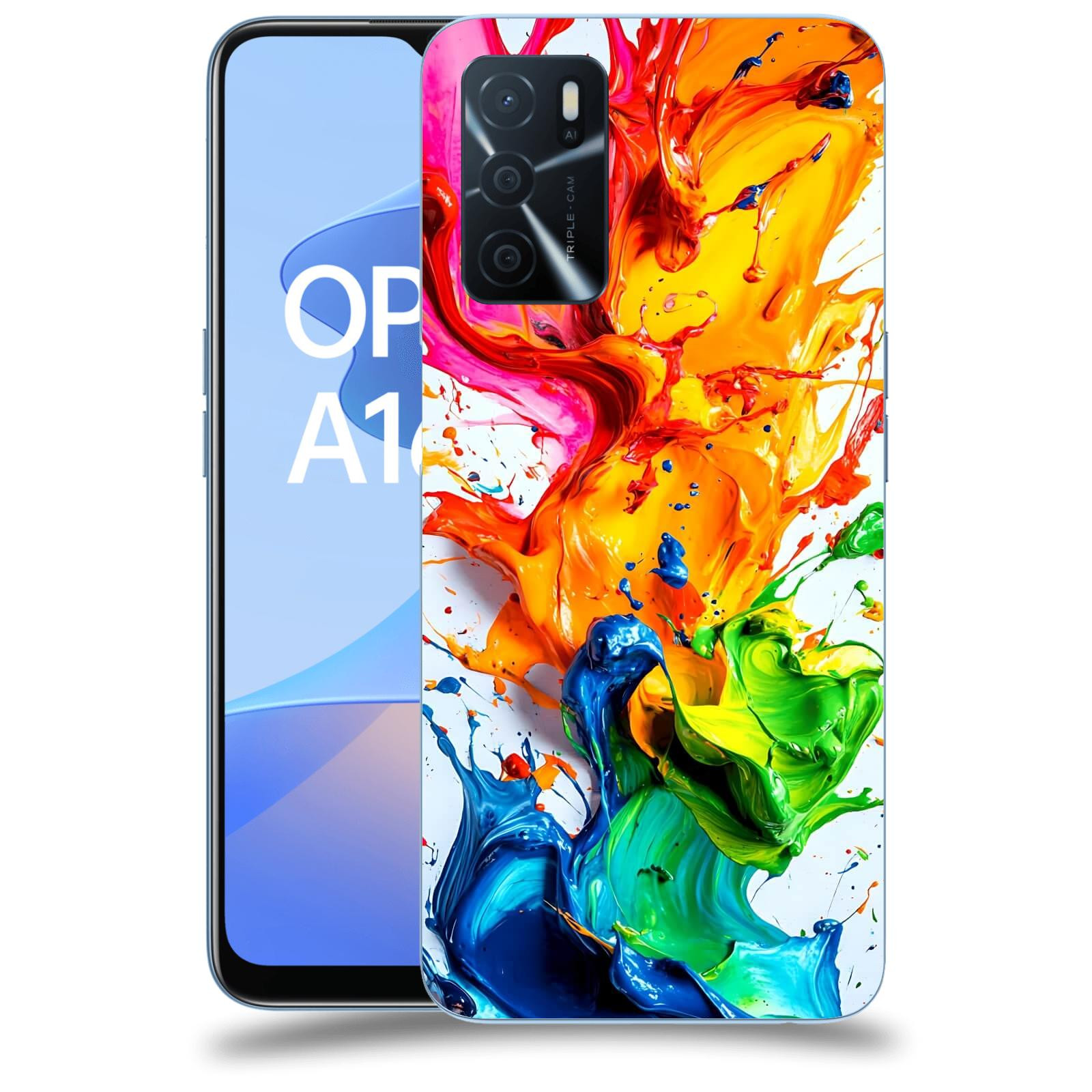 ACOVER Kryt na mobil OPPO A16s - Exploze a Dynamika