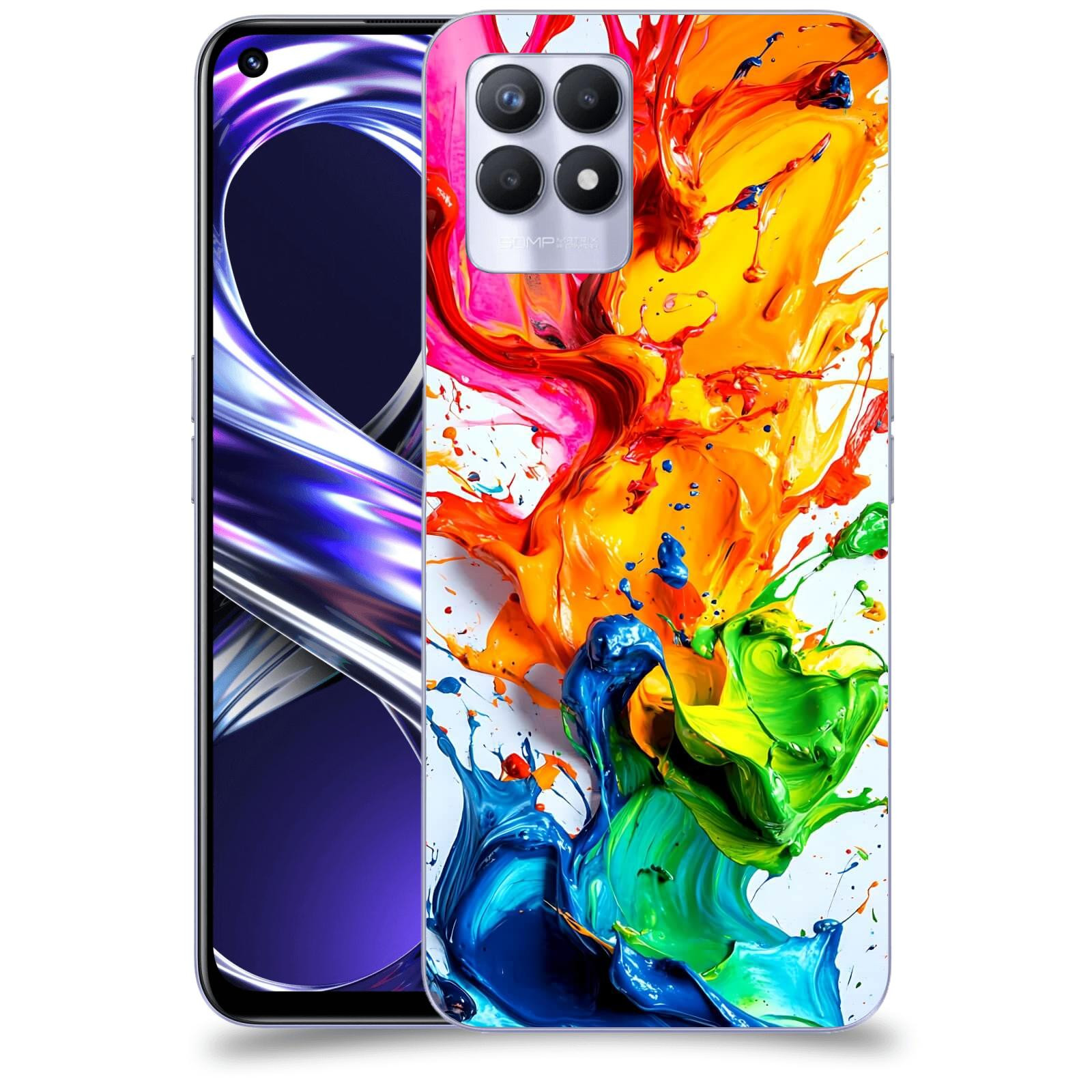 ACOVER Kryt na mobil Realme 8i - Exploze a Dynamika