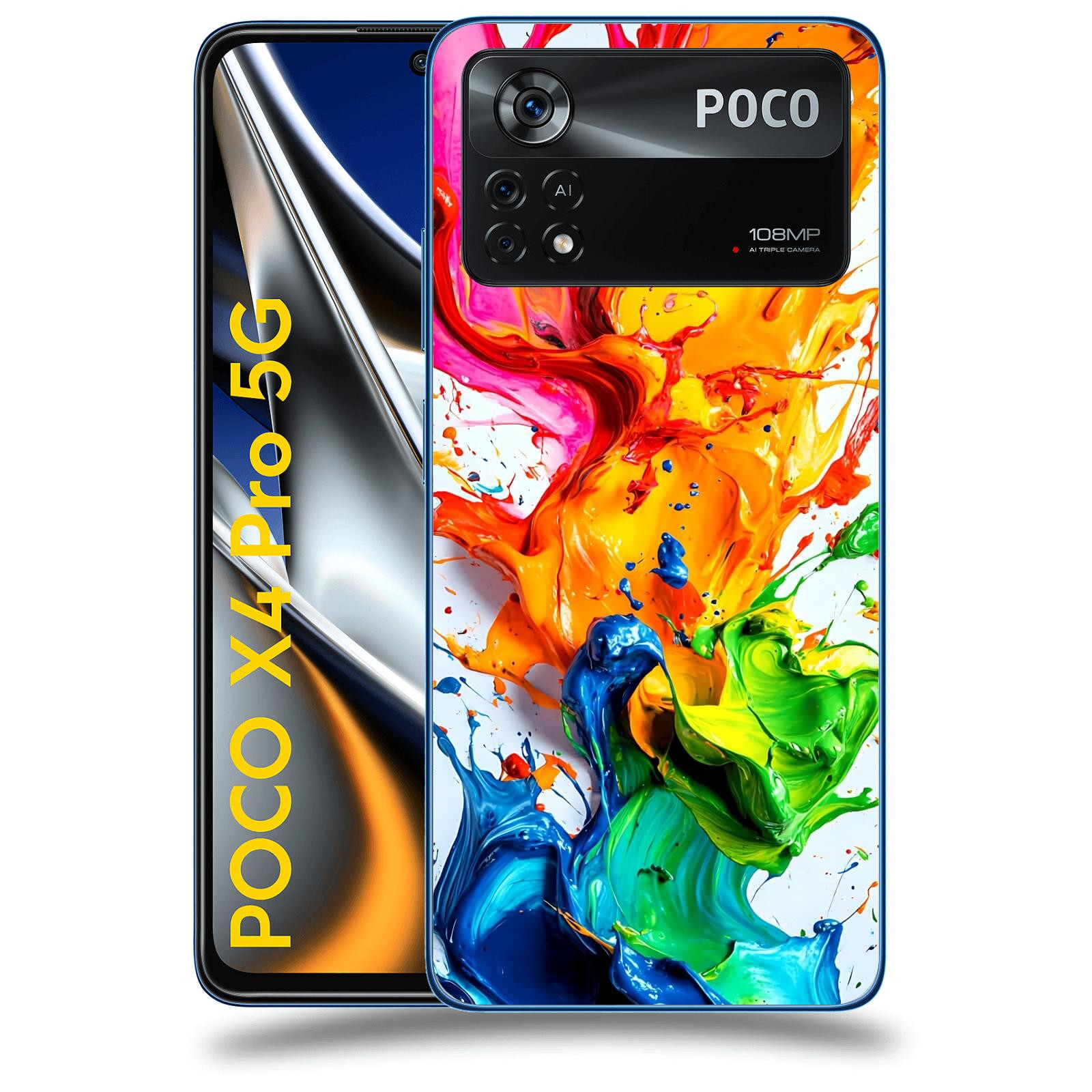ACOVER Kryt na mobil Xiaomi Poco X4 Pro 5G - Exploze a Dynamika