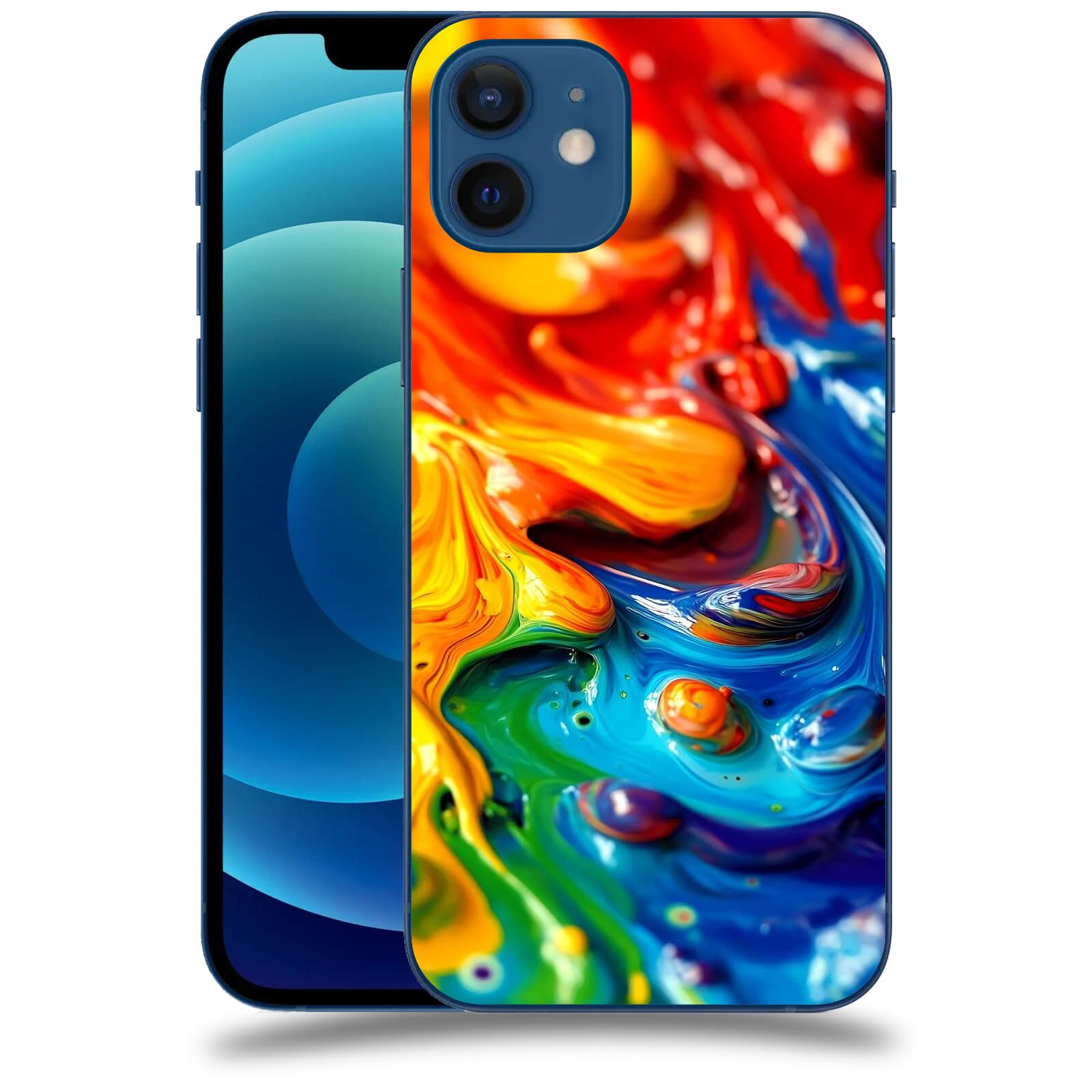 ACOVER Kryt na mobil Apple iPhone 12 - Exploze a Energie