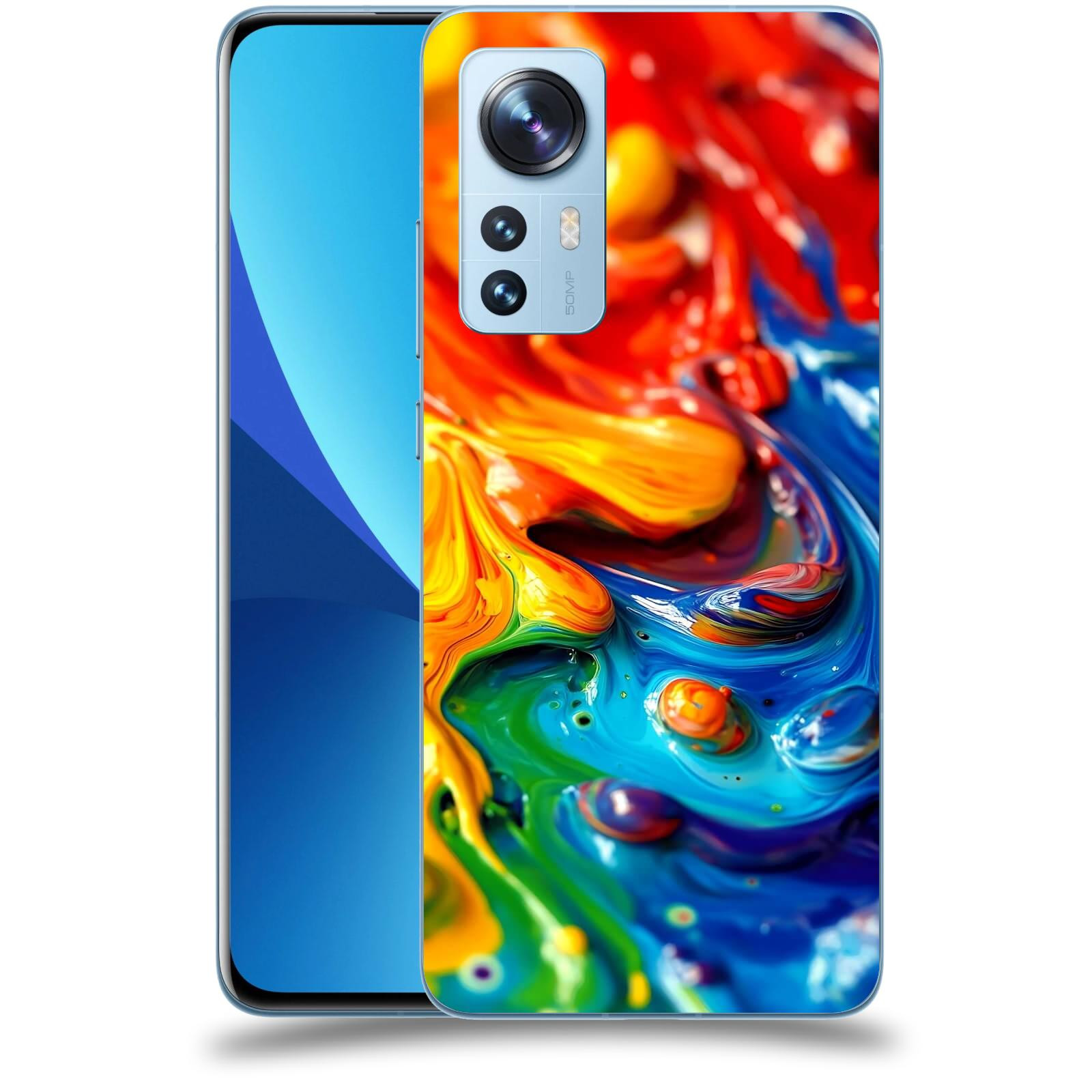 ACOVER Kryt na mobil Xiaomi 12 - Exploze a Energie