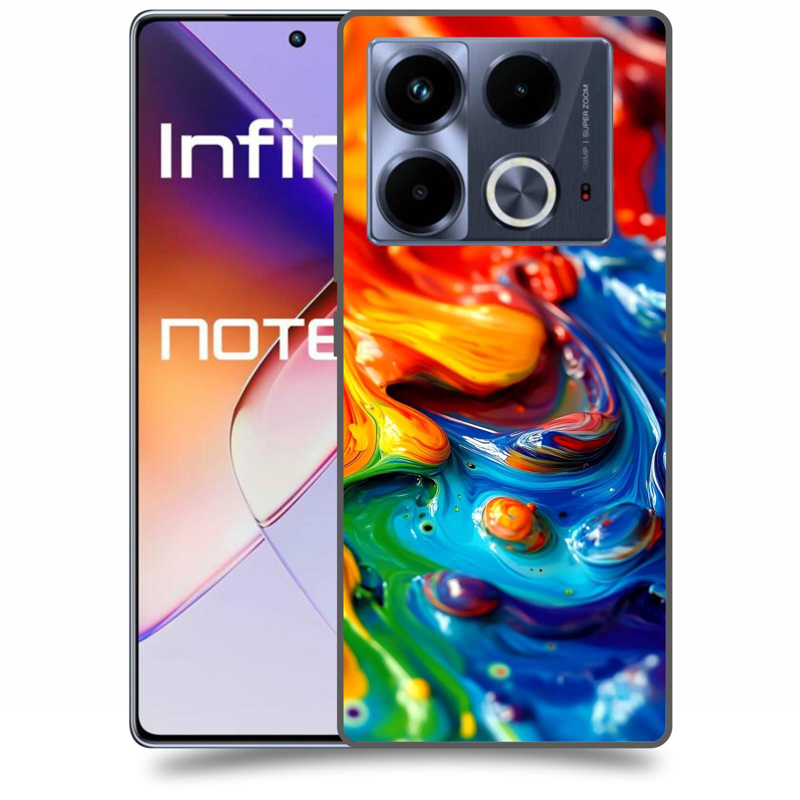 ACOVER Kryt na mobil Infinix Note 40 - Exploze a Energie