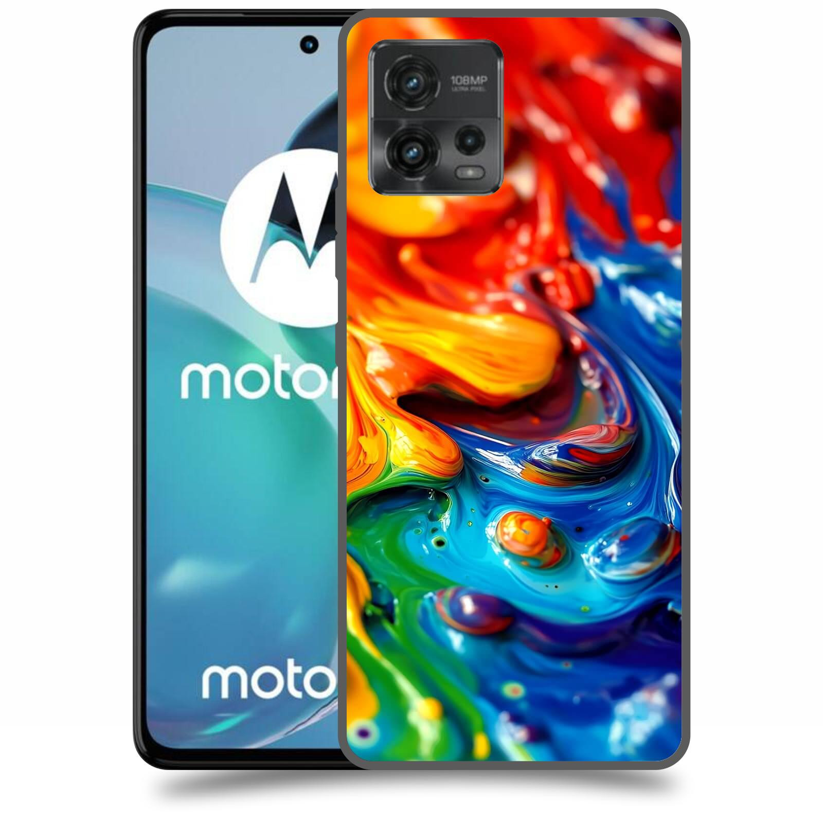 ACOVER Kryt na mobil Motorola Moto G72 - Exploze a Energie