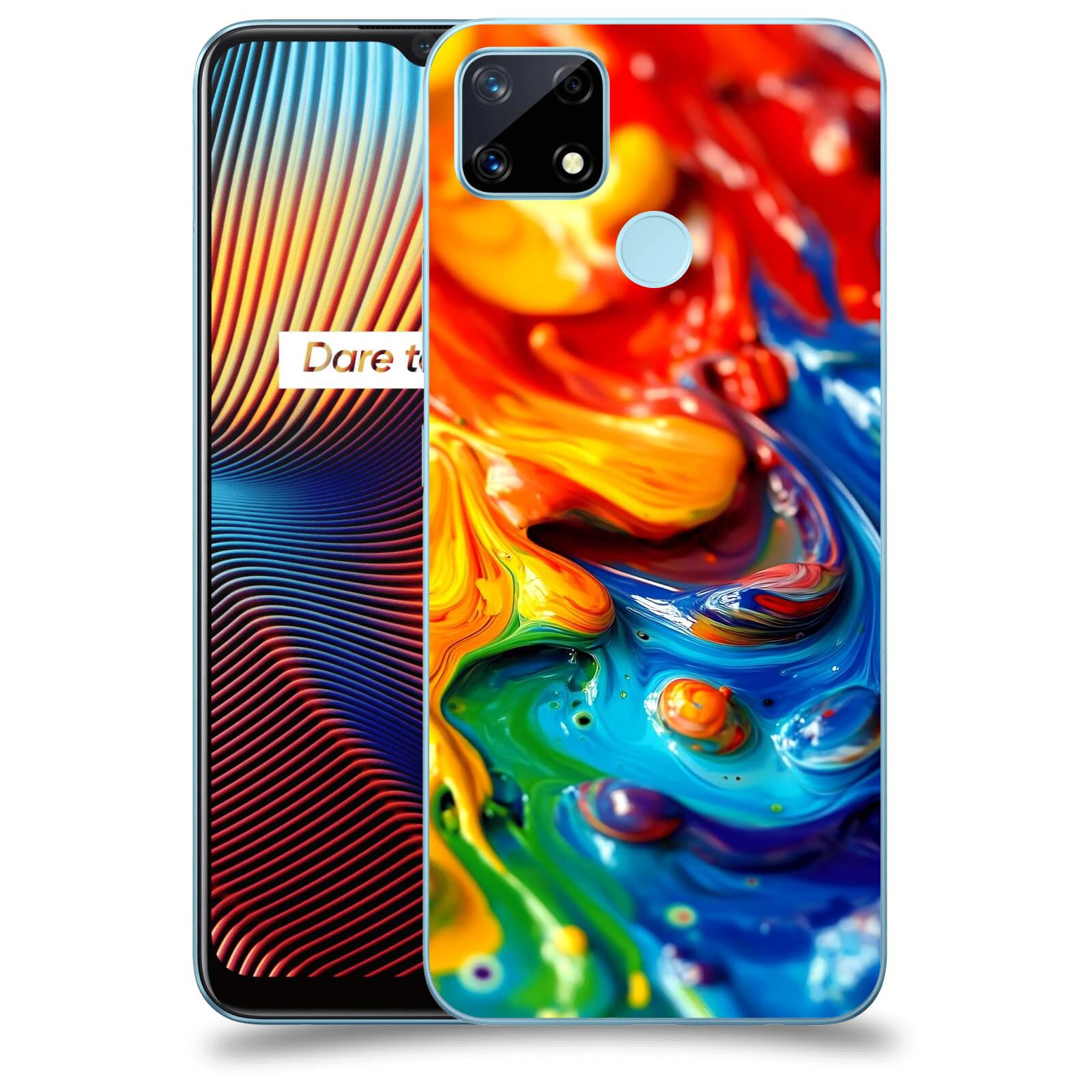 ACOVER Kryt na mobil Realme 7i - Exploze a Energie