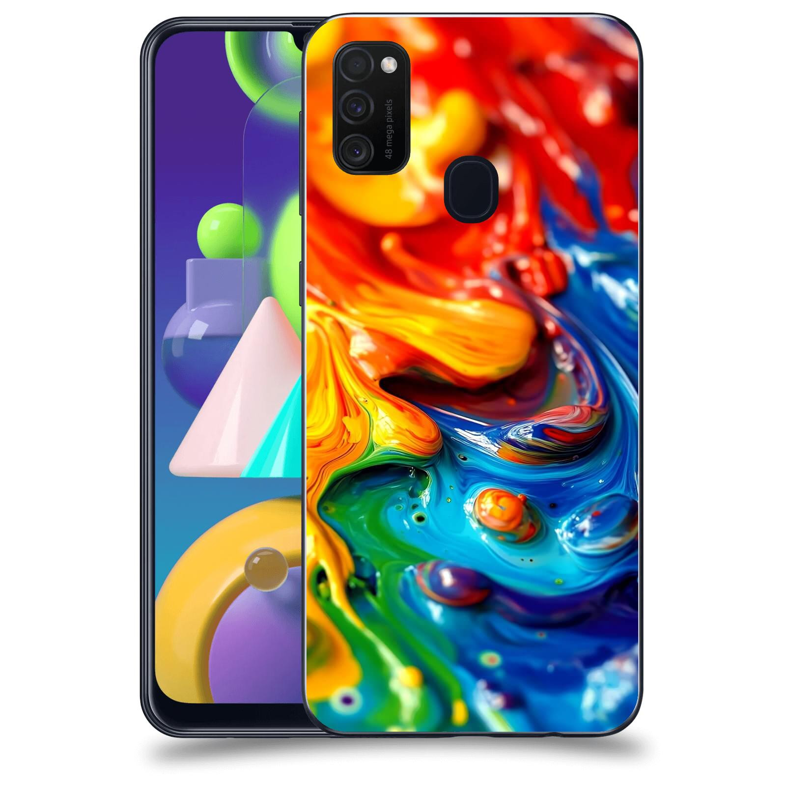 ACOVER Kryt na mobil Samsung Galaxy M21 M215F - Exploze a Energie