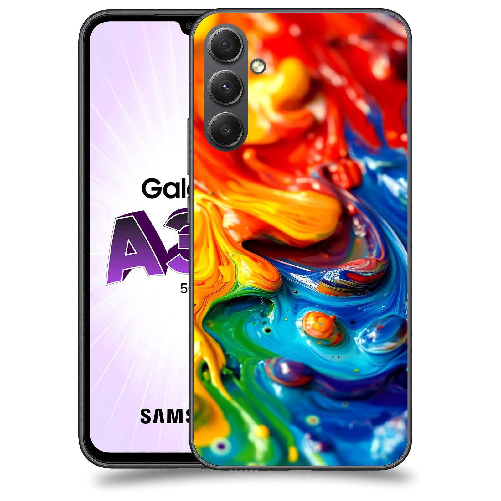 ACOVER Kryt na mobil Samsung Galaxy A34 - Exploze a Energie