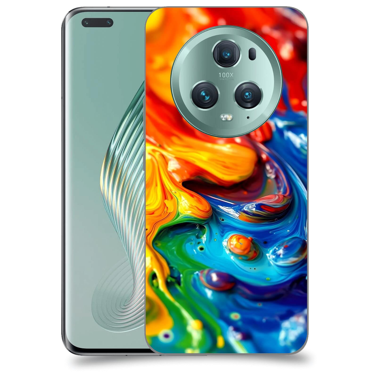 ACOVER Kryt na mobil Honor Magic5 Pro - Exploze a Energie