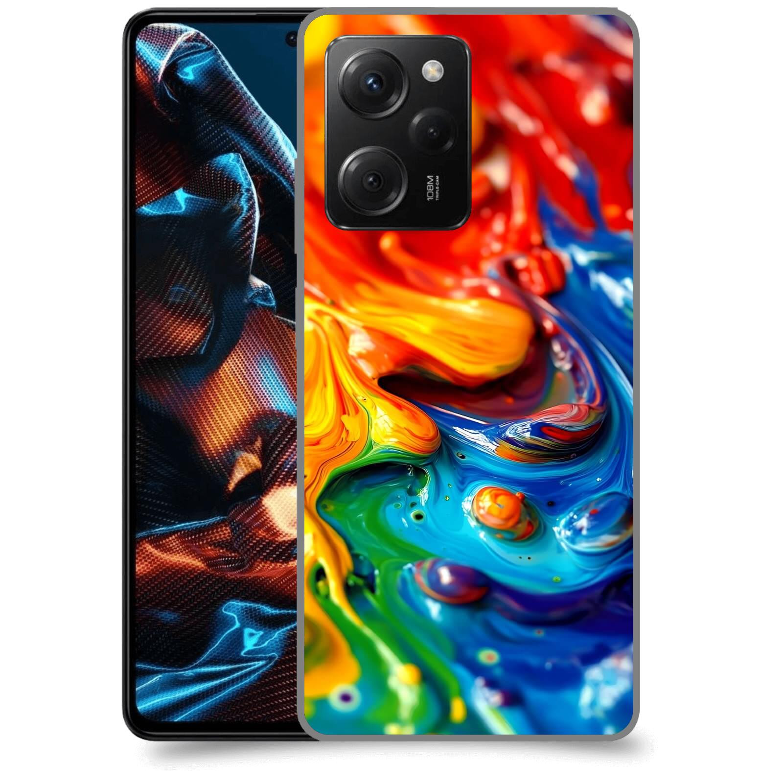 ACOVER Kryt na mobil Xiaomi Poco X5 Pro - Exploze a Energie