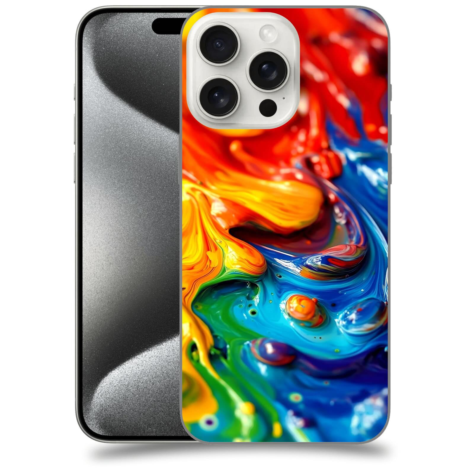 ACOVER Kryt na mobil Apple iPhone 15 pro max - Exploze a Energie