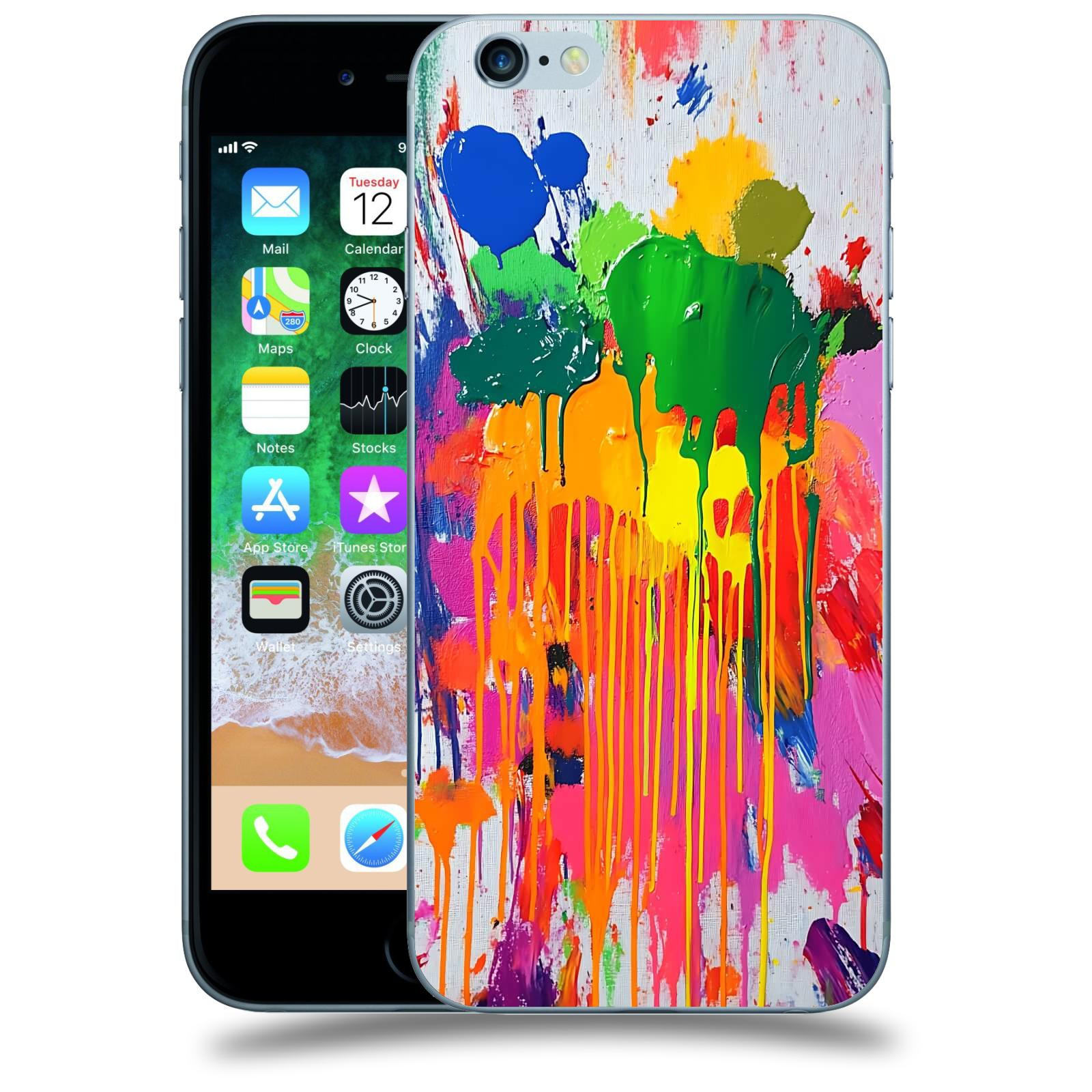 ACOVER Kryt na mobil Apple iPhone 6/6S - Chaos a Expresivita