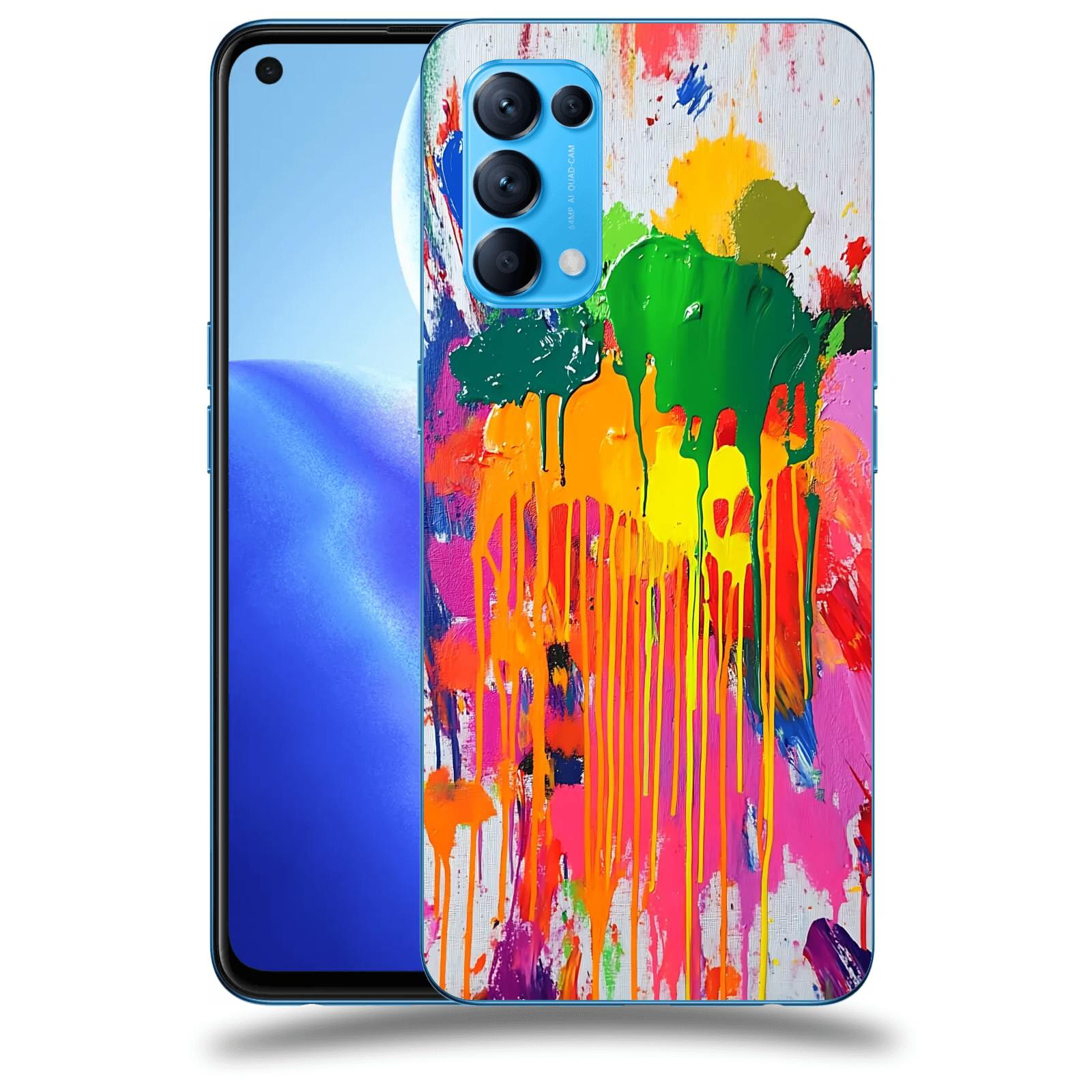 ACOVER Kryt na mobil OPPO Reno 5 5G - Chaos a Expresivita