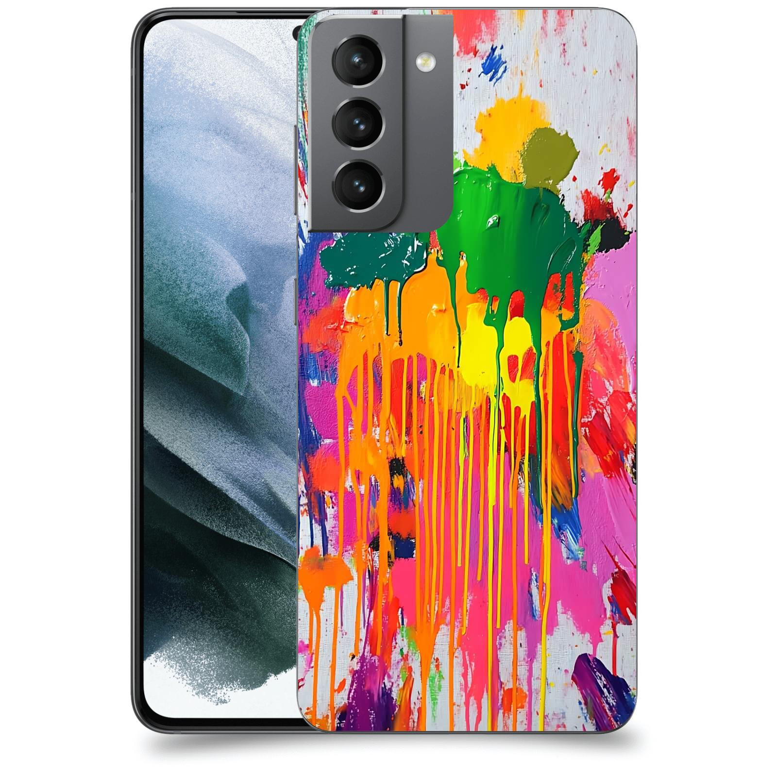 ACOVER Kryt na mobil Samsung Galaxy S21 G991B - Chaos a Expresivita