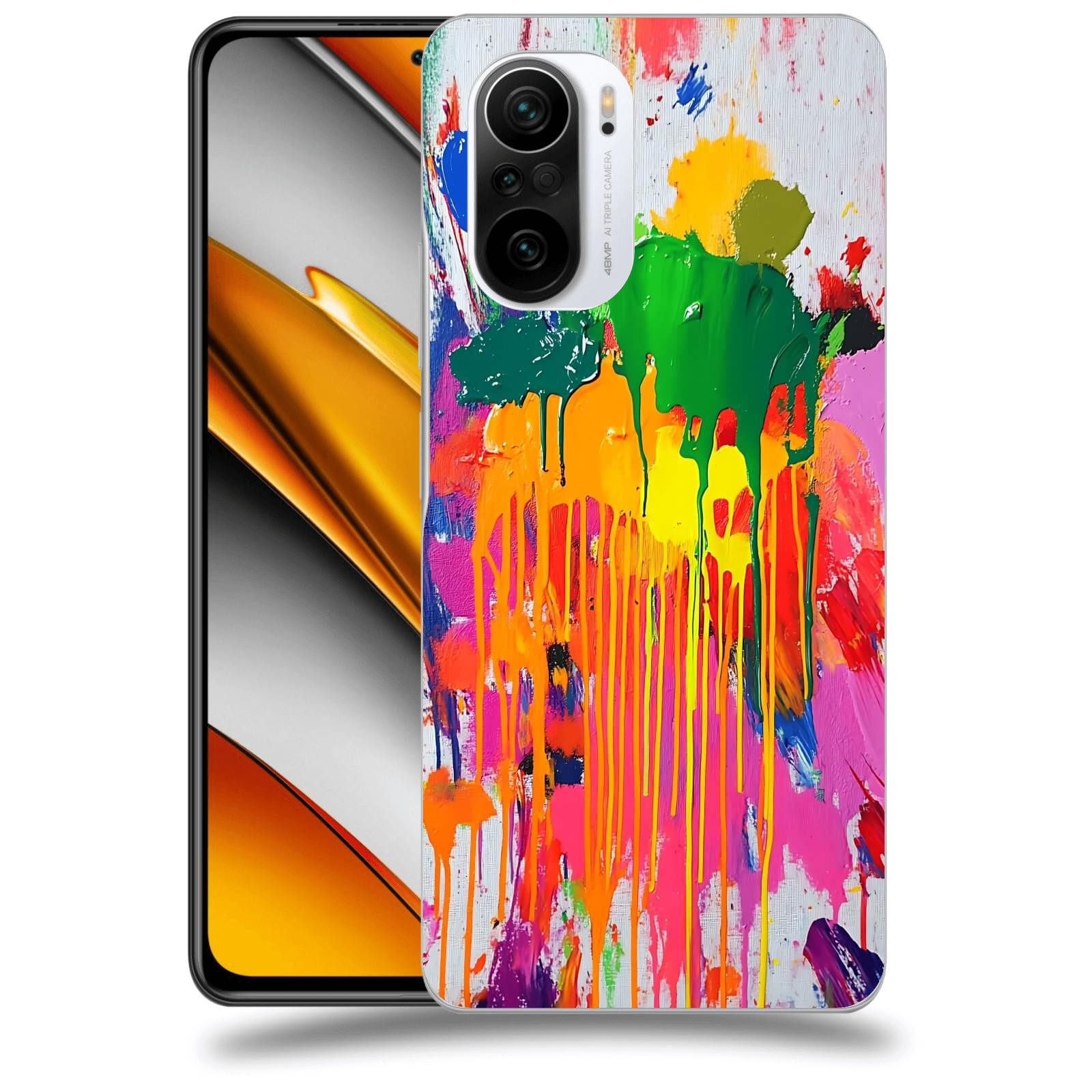 ACOVER Kryt na mobil Xiaomi Poco F3 - Chaos a Expresivita
