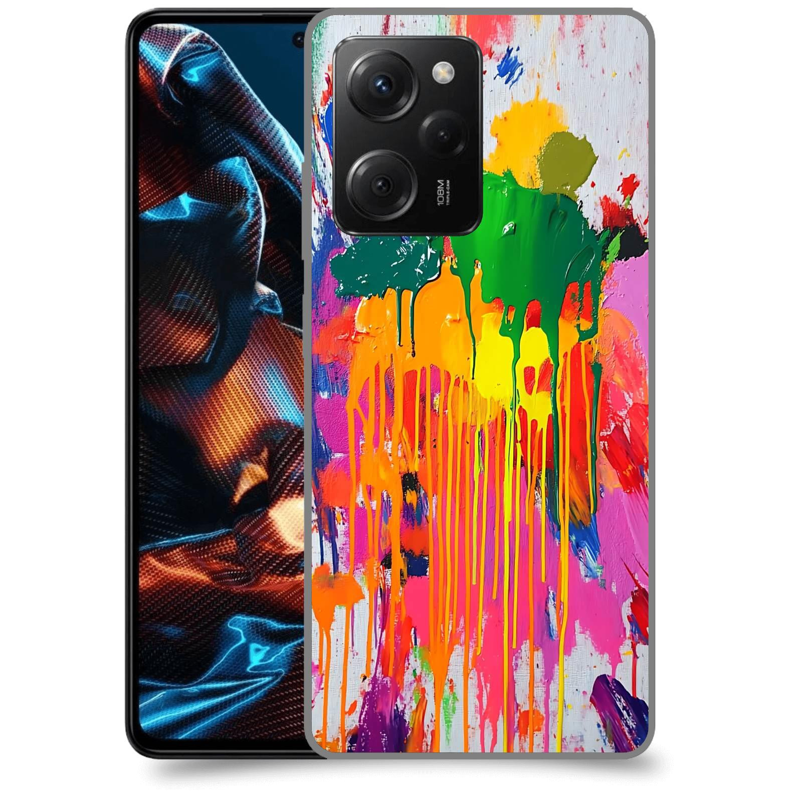 ACOVER Kryt na mobil Xiaomi Poco X5 Pro - Chaos a Expresivita