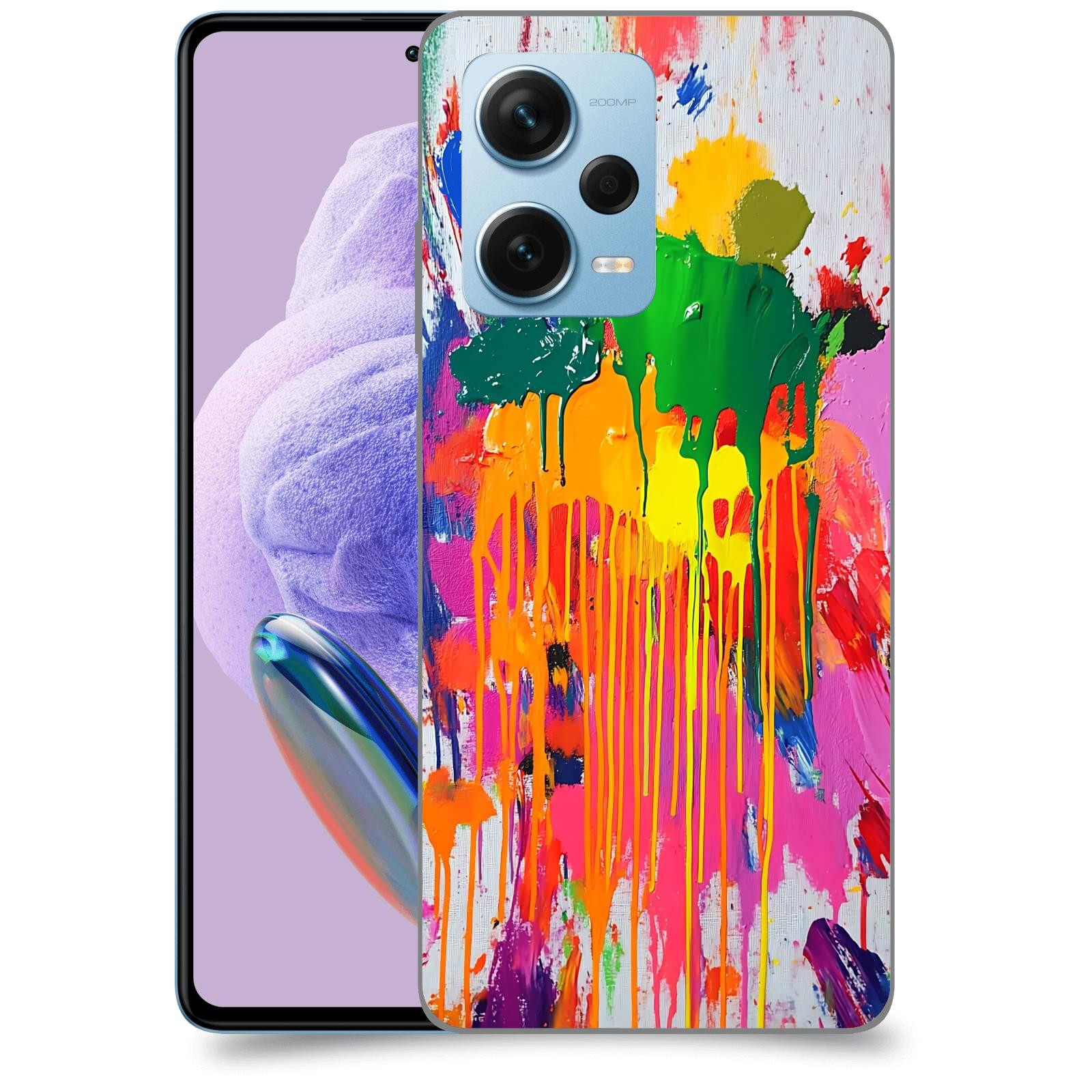 ACOVER Kryt na mobil Xiaomi Redmi Note 12 Pro+ 5G - Chaos a Expresivita