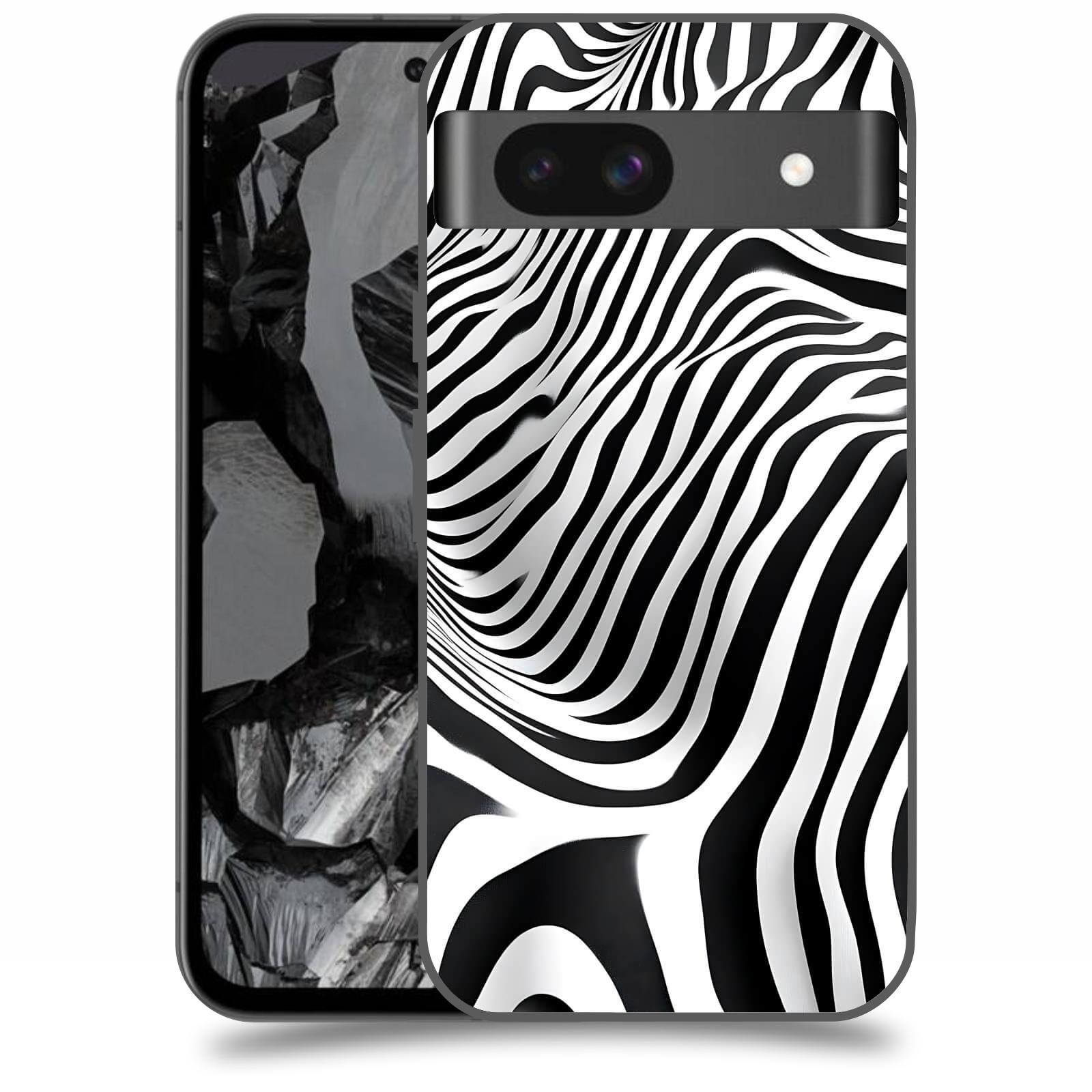 ACOVER Kryt na mobil Google Pixel 8A - Iluze a Dynamika