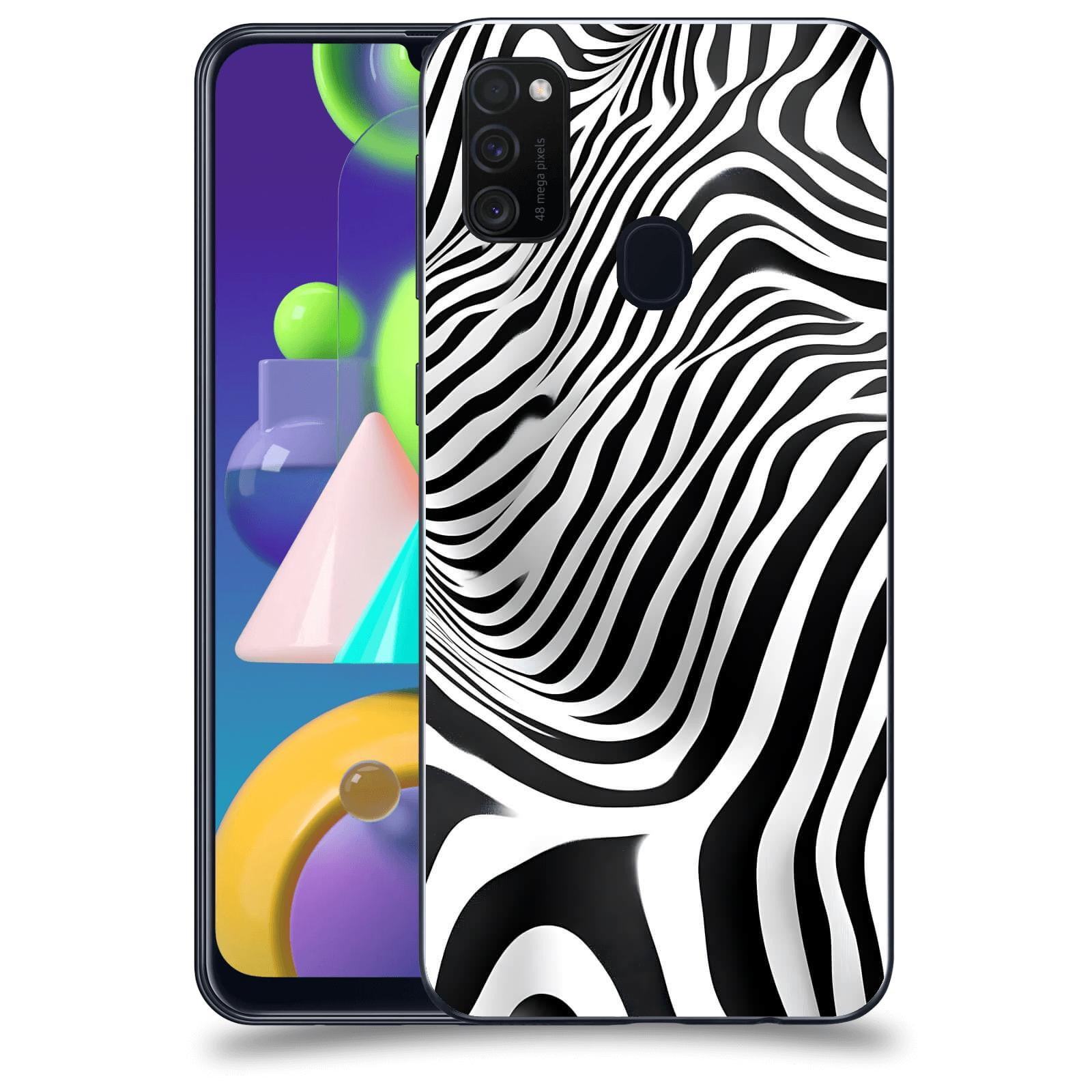 ACOVER Kryt na mobil Samsung Galaxy M21 M215F - Iluze a Dynamika