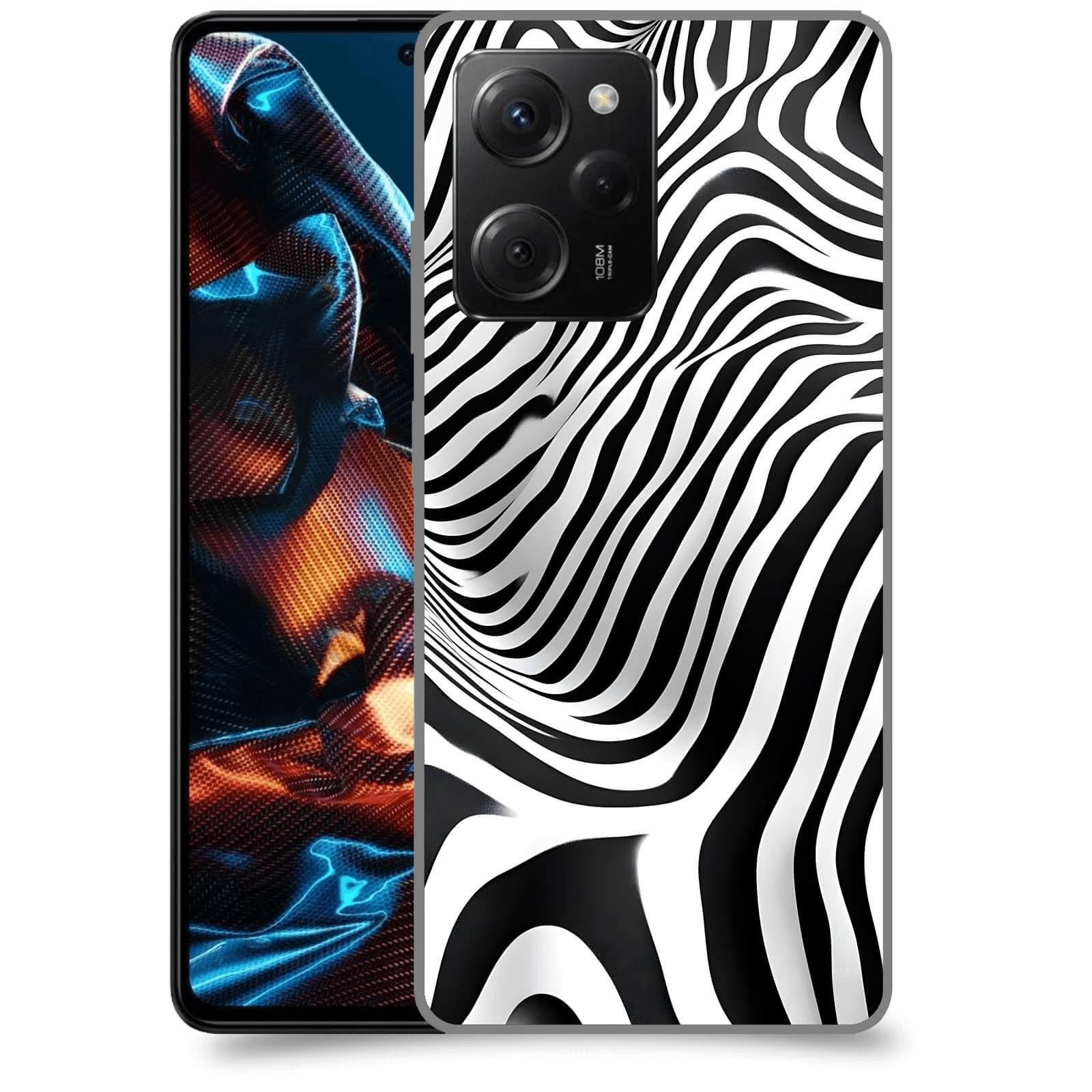 ACOVER Kryt na mobil Xiaomi Poco X5 Pro - Iluze a Dynamika