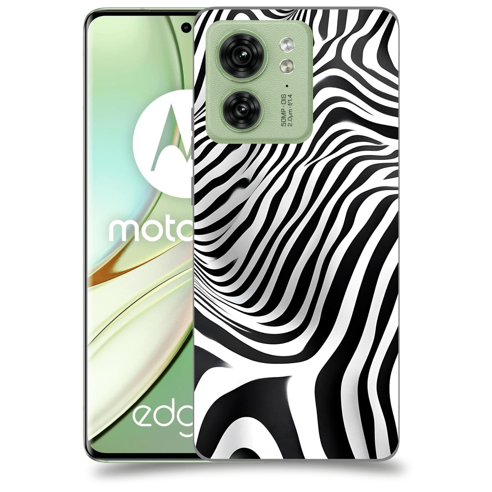 ACOVER Kryt na mobil Motorola EDGE 40 5G - Iluze a Dynamika