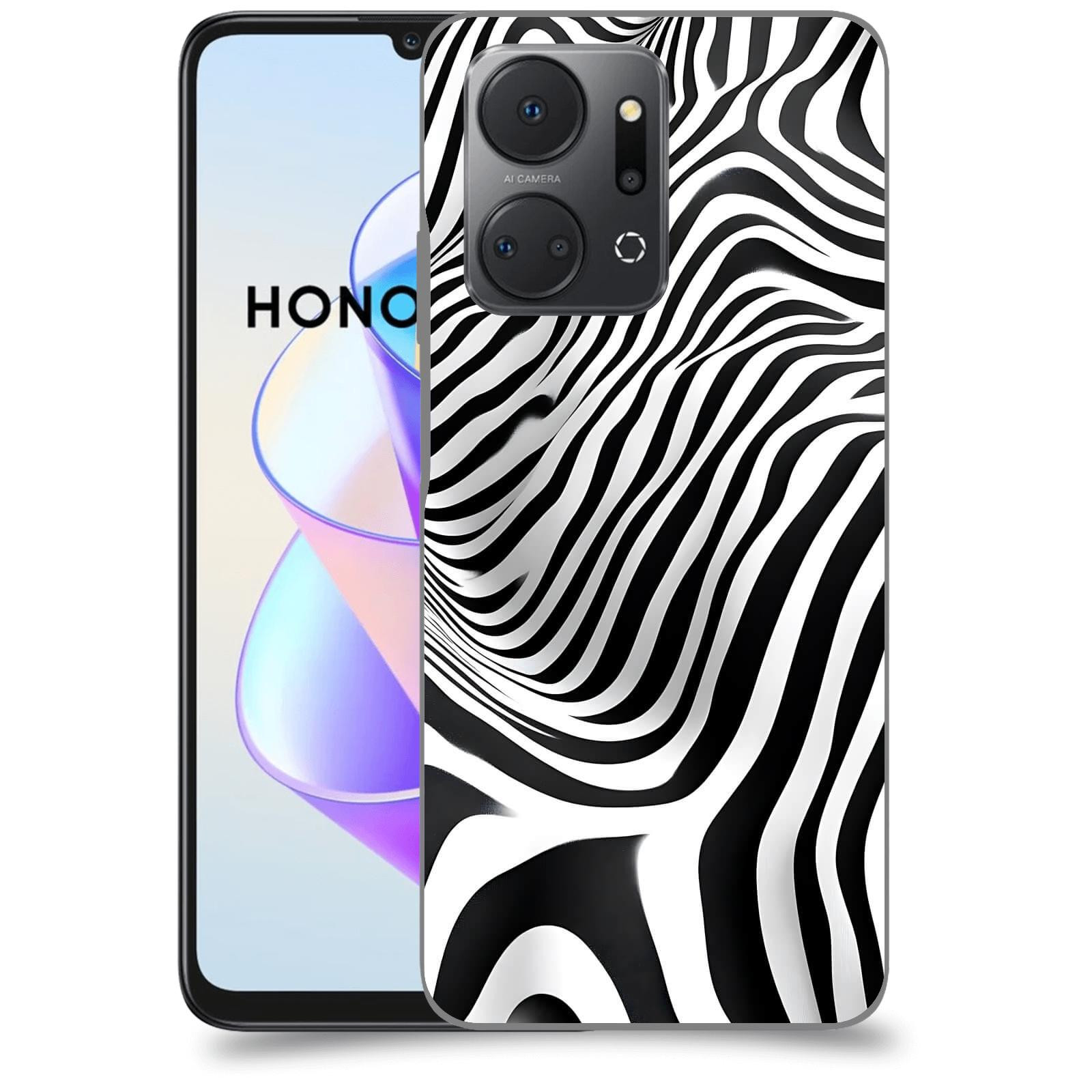 ACOVER Kryt na mobil HONOR X7a - Iluze a Dynamika