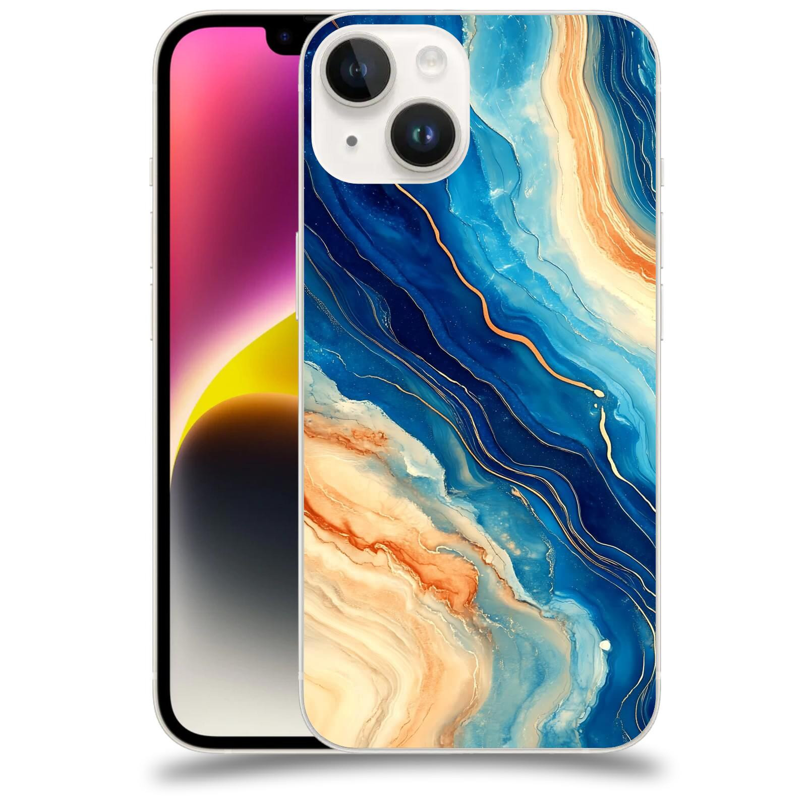 ACOVER Kryt na mobil Apple iPhone 14 - Kosmos a Proudění