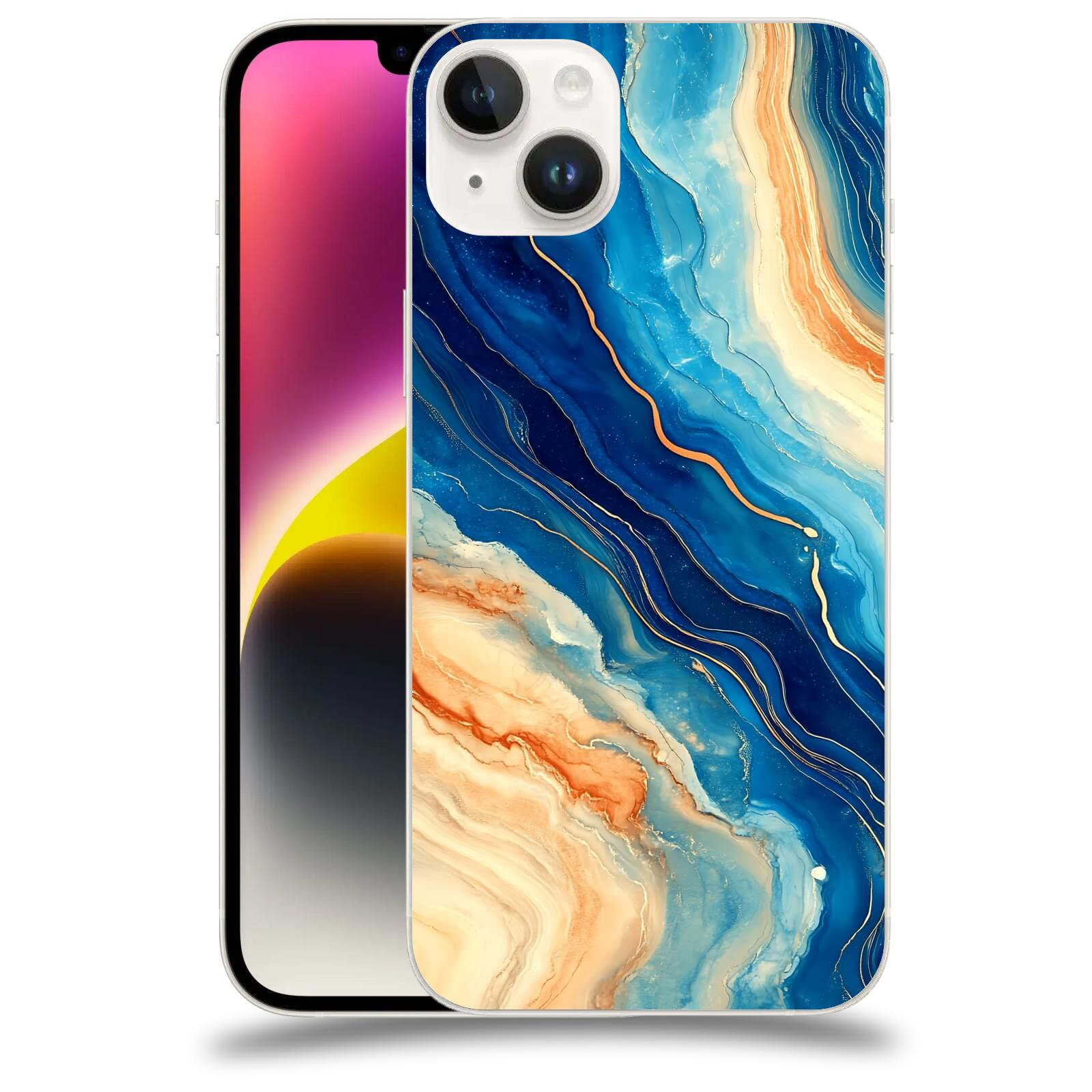 ACOVER Kryt na mobil Apple iPhone 14 Plus - Kosmos a Proudění