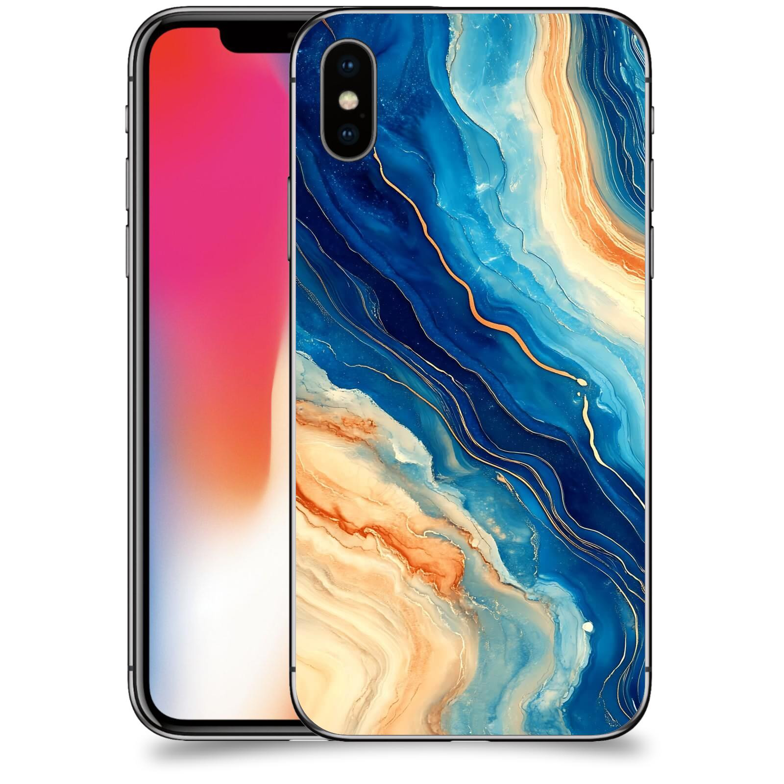 ACOVER Kryt na mobil Apple iPhone X/XS - Kosmos a Proudění