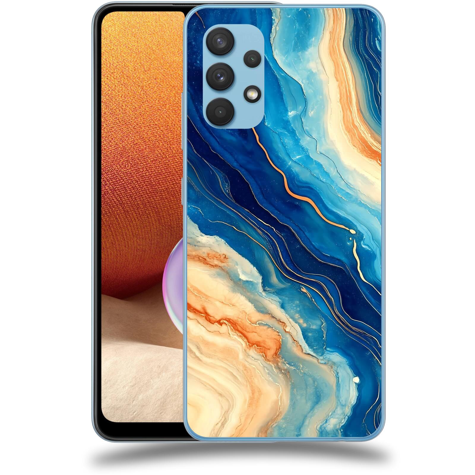 ACOVER Kryt na mobil Samsung Galaxy A32 4G SM-A325F - Kosmos a Proudění