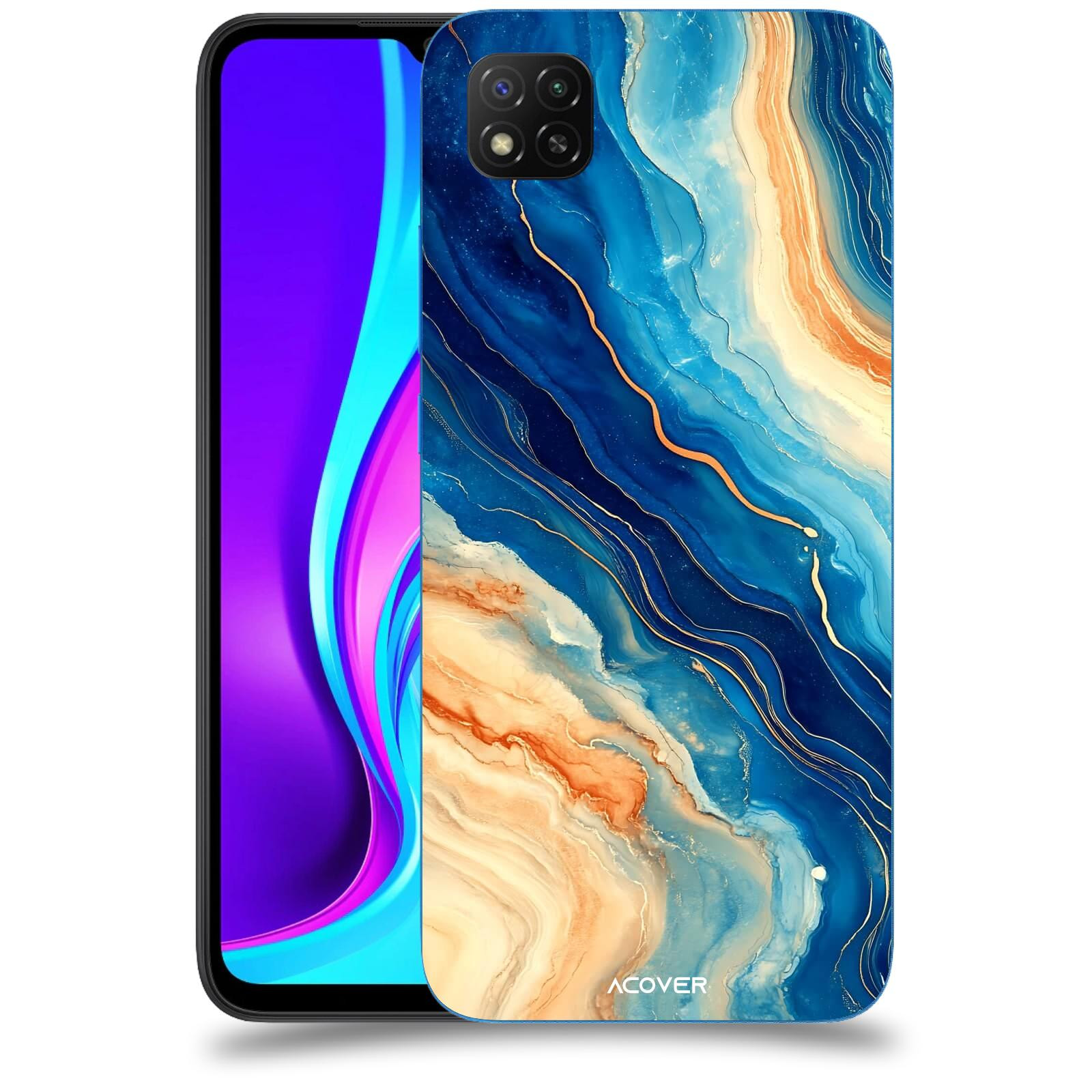 ACOVER Kryt na mobil Xiaomi Redmi 9C - Kosmos a Proudění