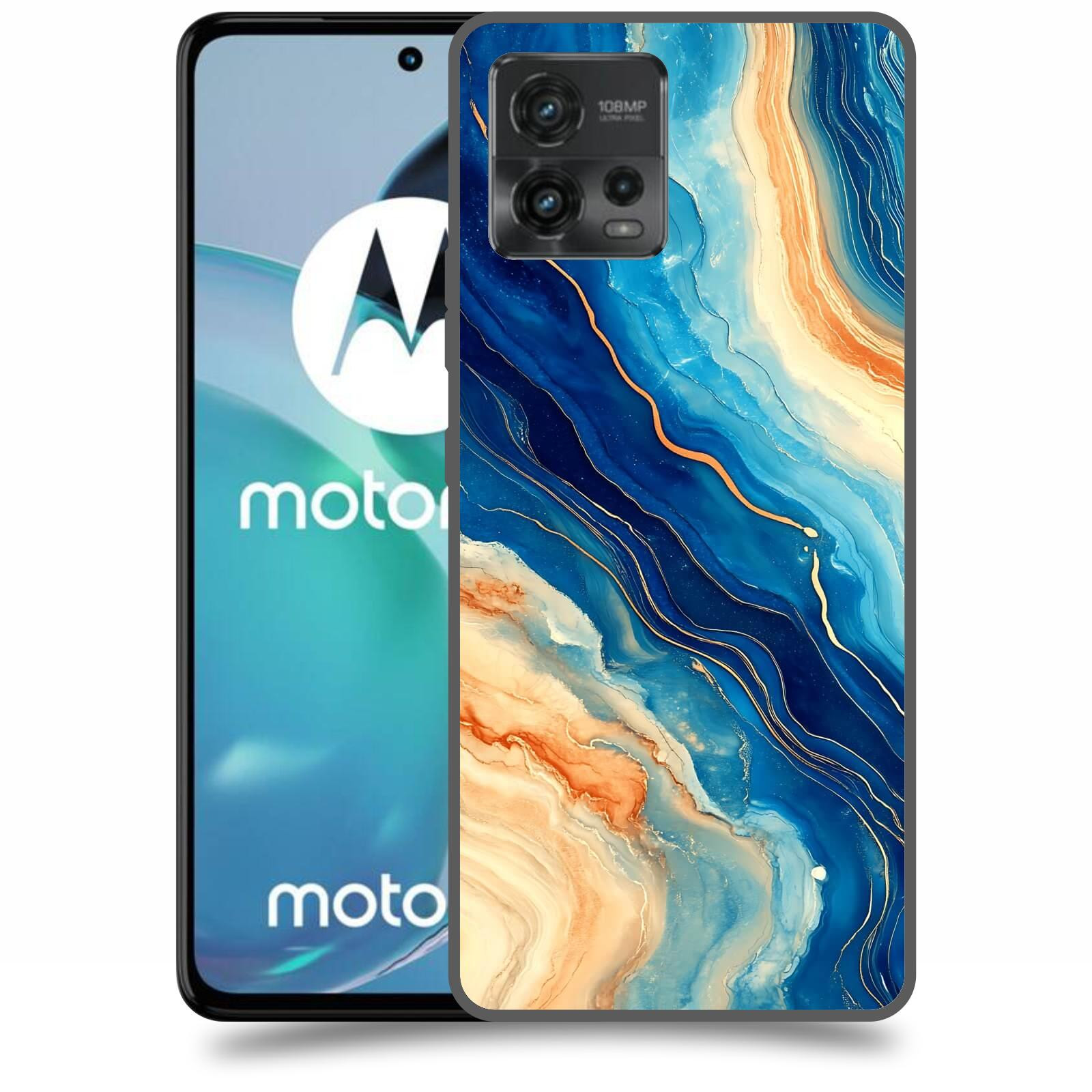 ACOVER Kryt na mobil Motorola Moto G72 - Kosmos a Proudění